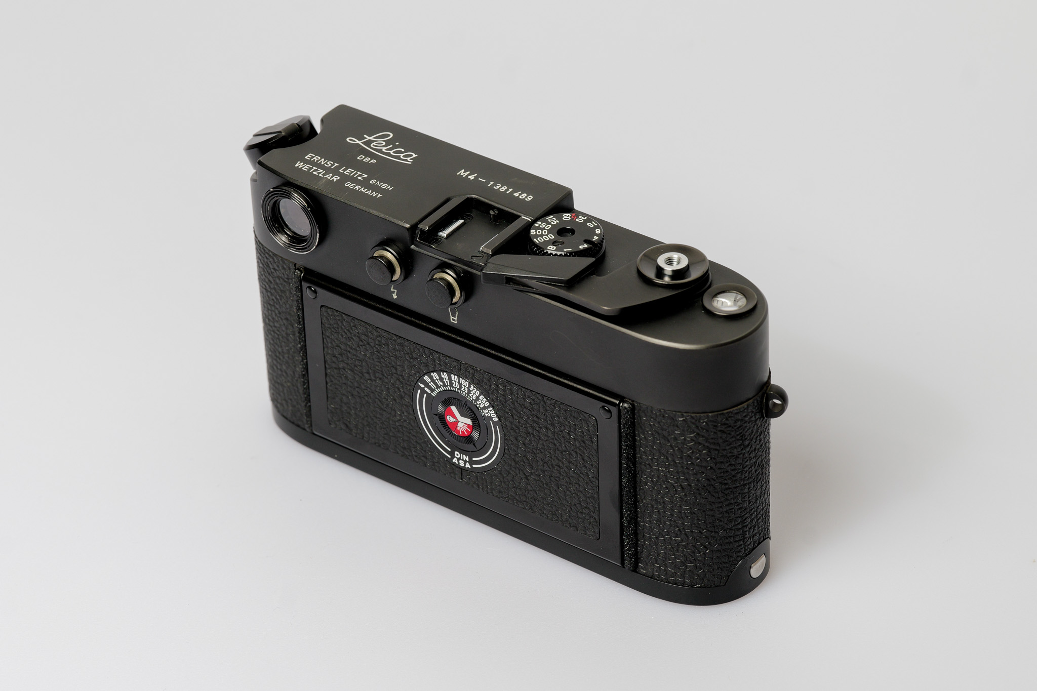 Leica M4 schwarz verchromt