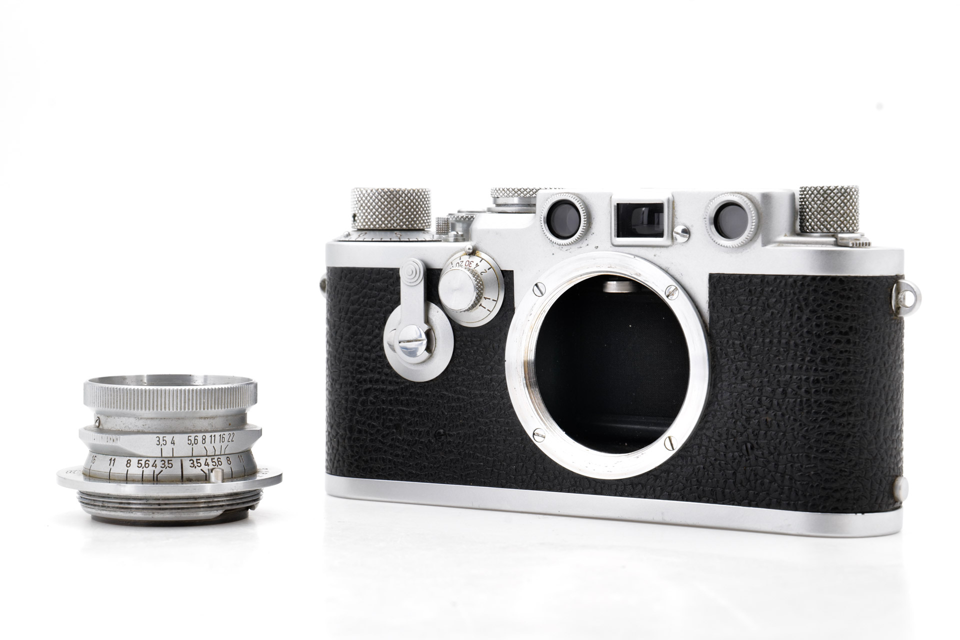 Leica IIIf VLW with Summaron 3.5/3.5 cm
