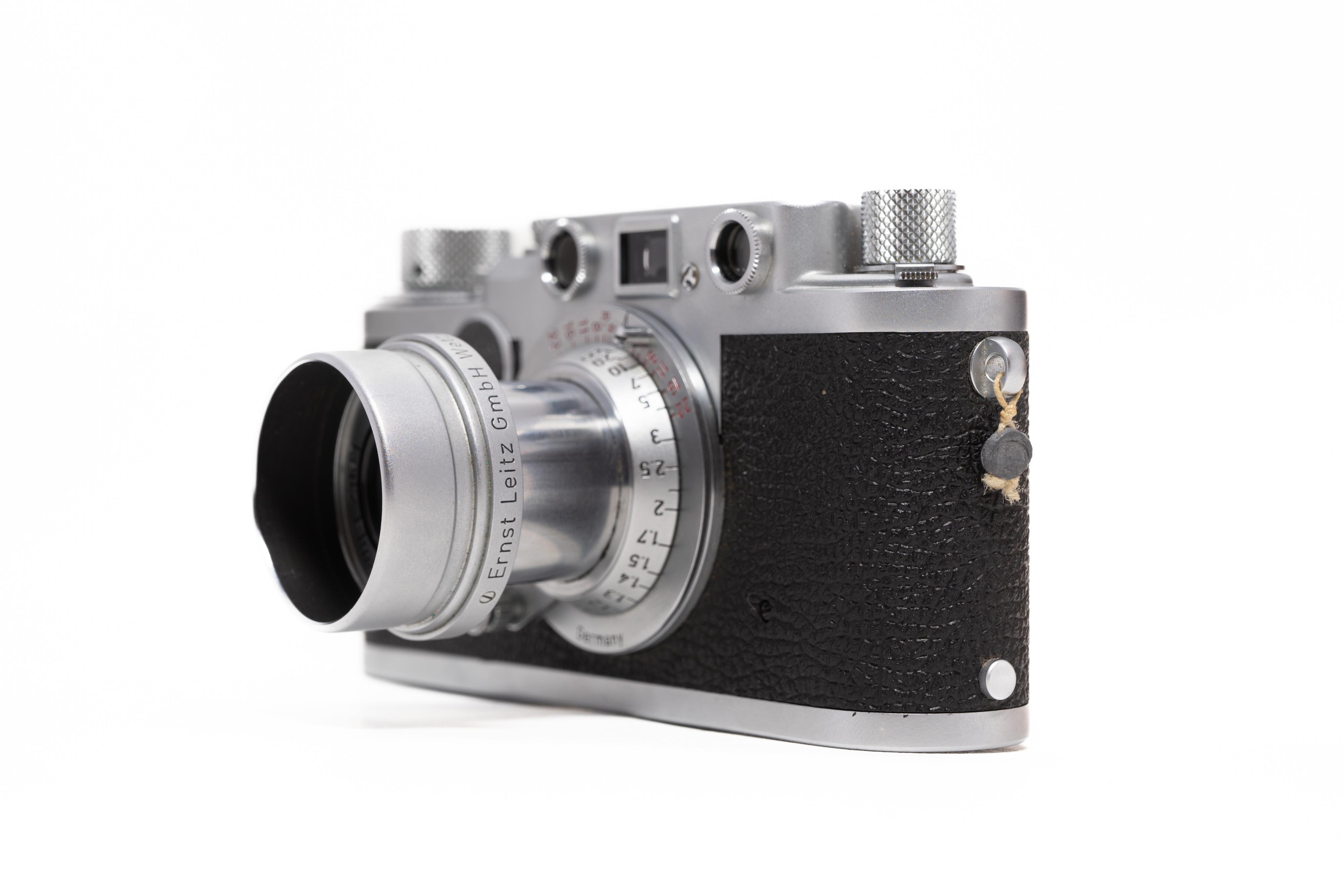 Leica IIF red dial mit Elmar 3.5/5cm