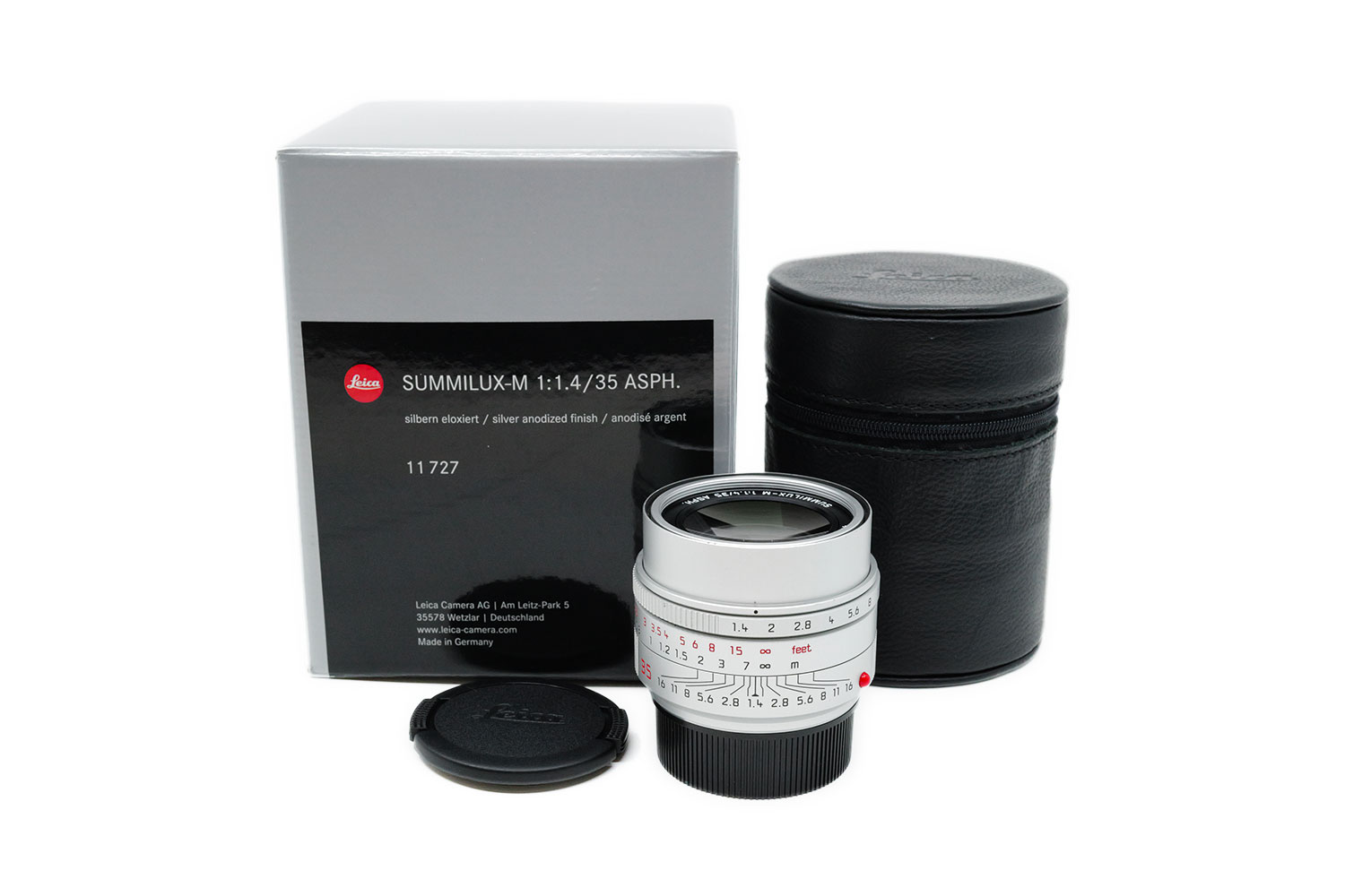 Leica Summilux-M 1.4/35mm ASPH ‘Close Focus’ Silver (11727)