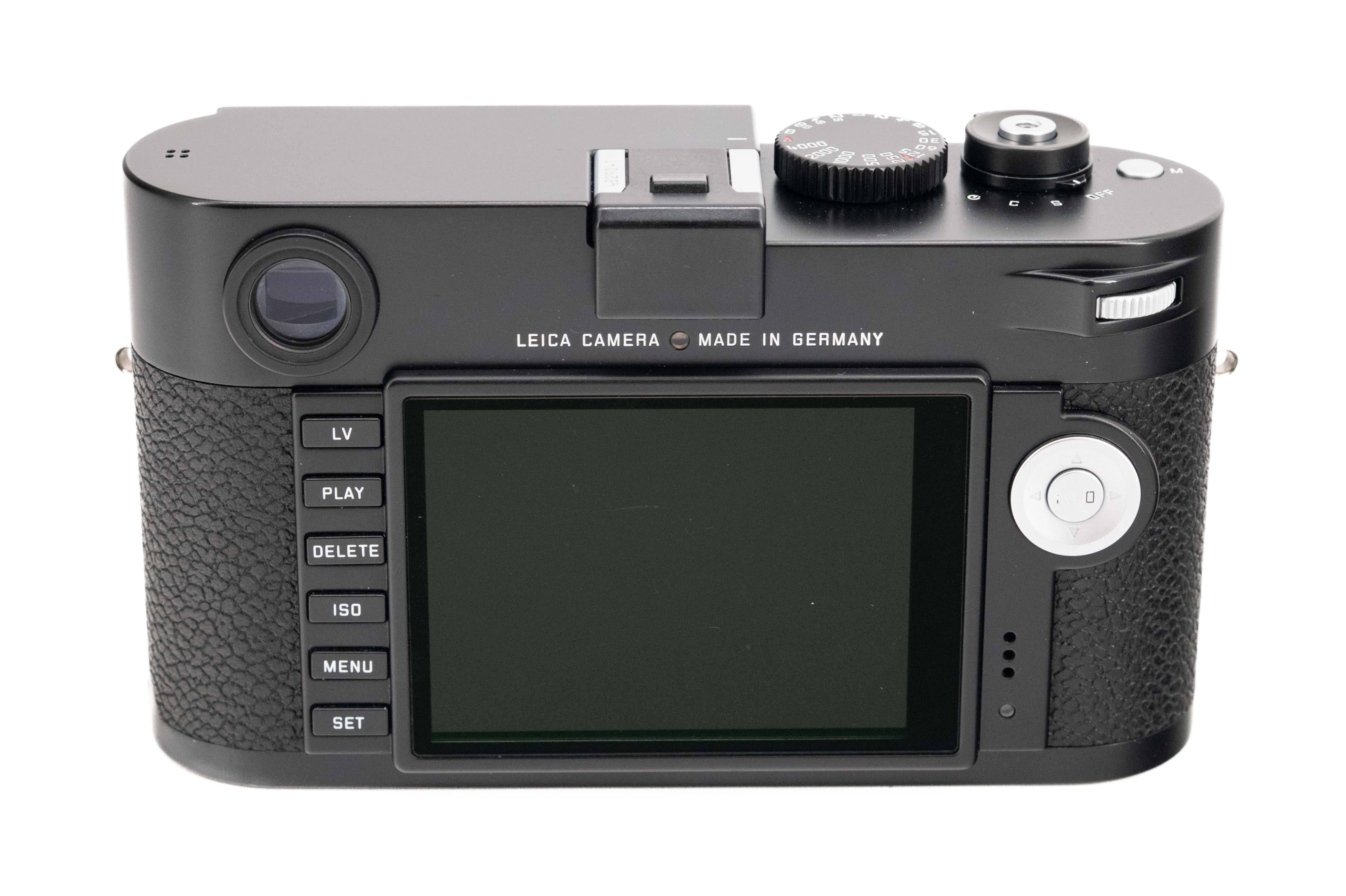 Leica M typ 240 Schwarz Farbe 10770
