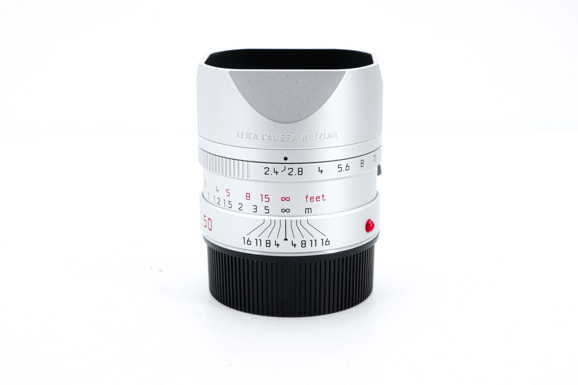 LEICA Summarit-M 2.4/50 mm silver anodised