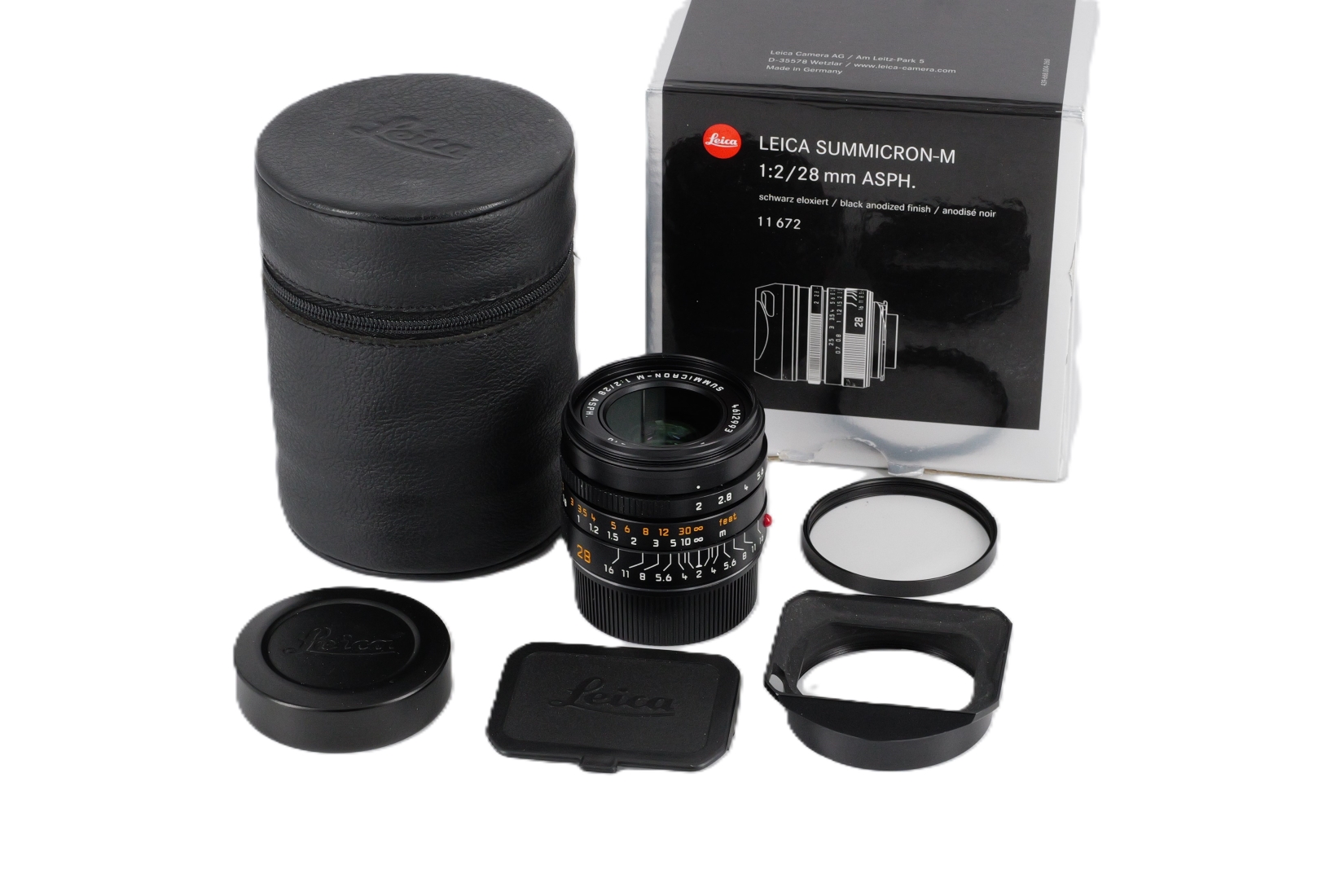 SUMMICRON-M 2/28mm ASPH.,schwarz elox.