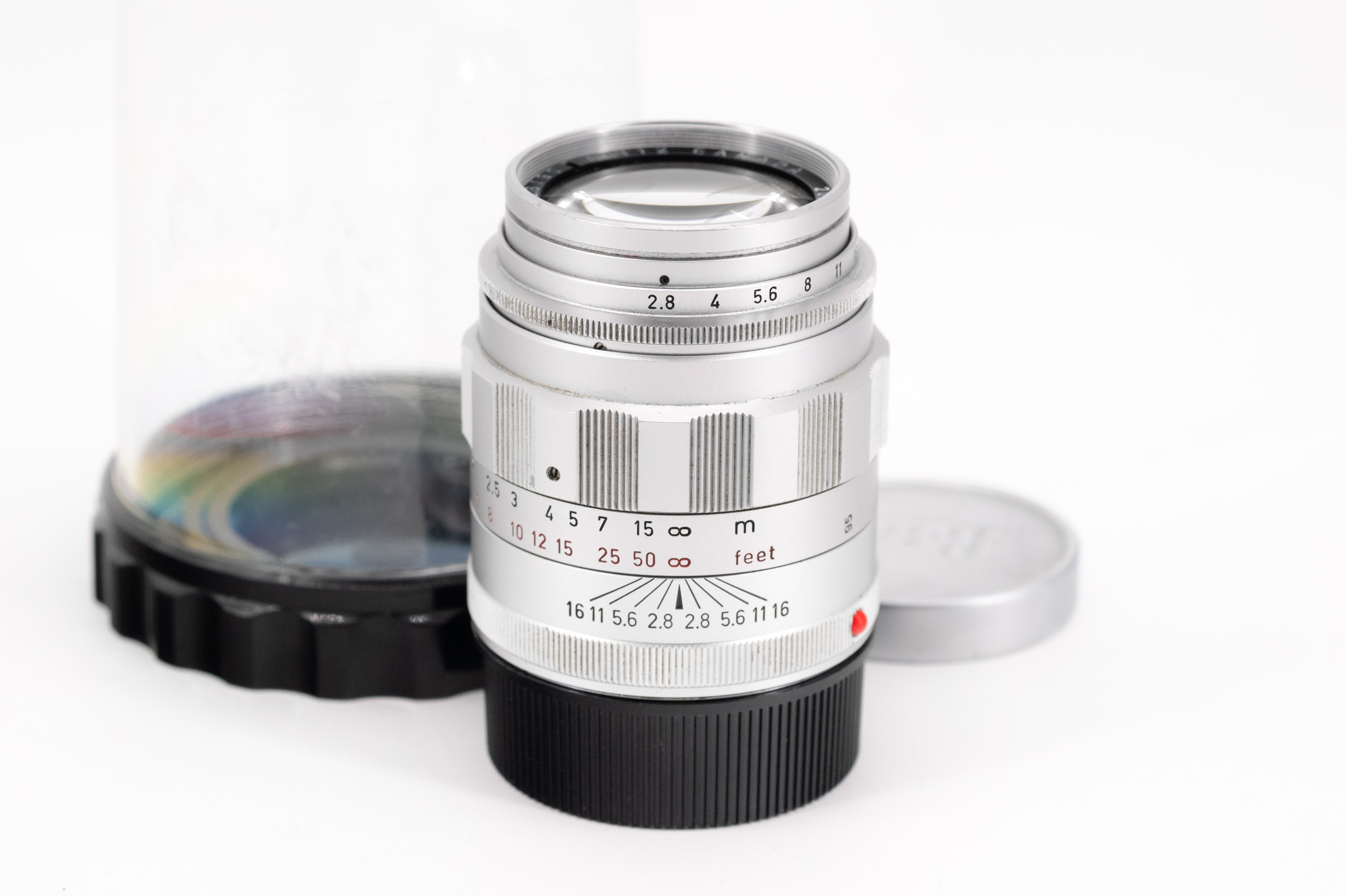 LEICAElmarit90mm F2.8 シルバーエルマリート LEICAElmarit90mm F2.8 シルバーエルマリート