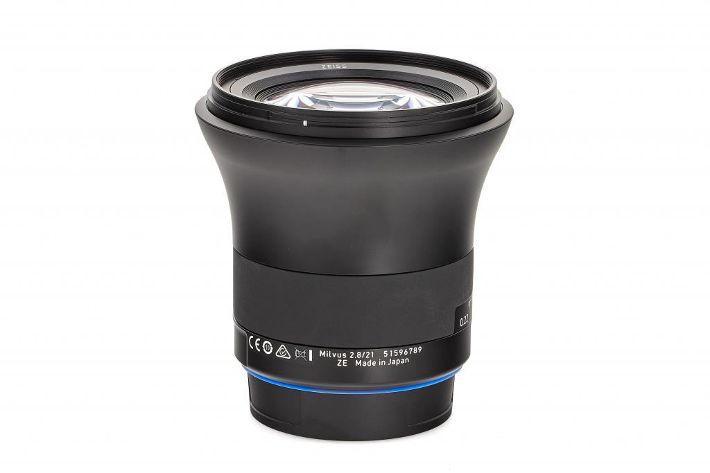 Zeiss Milvus 1:2.8/21mm f. Canon (inkl. Sonnenblende) Zeiss Milvus 1:2.8/21mm f. Canon (inkl. Sonnenblende)