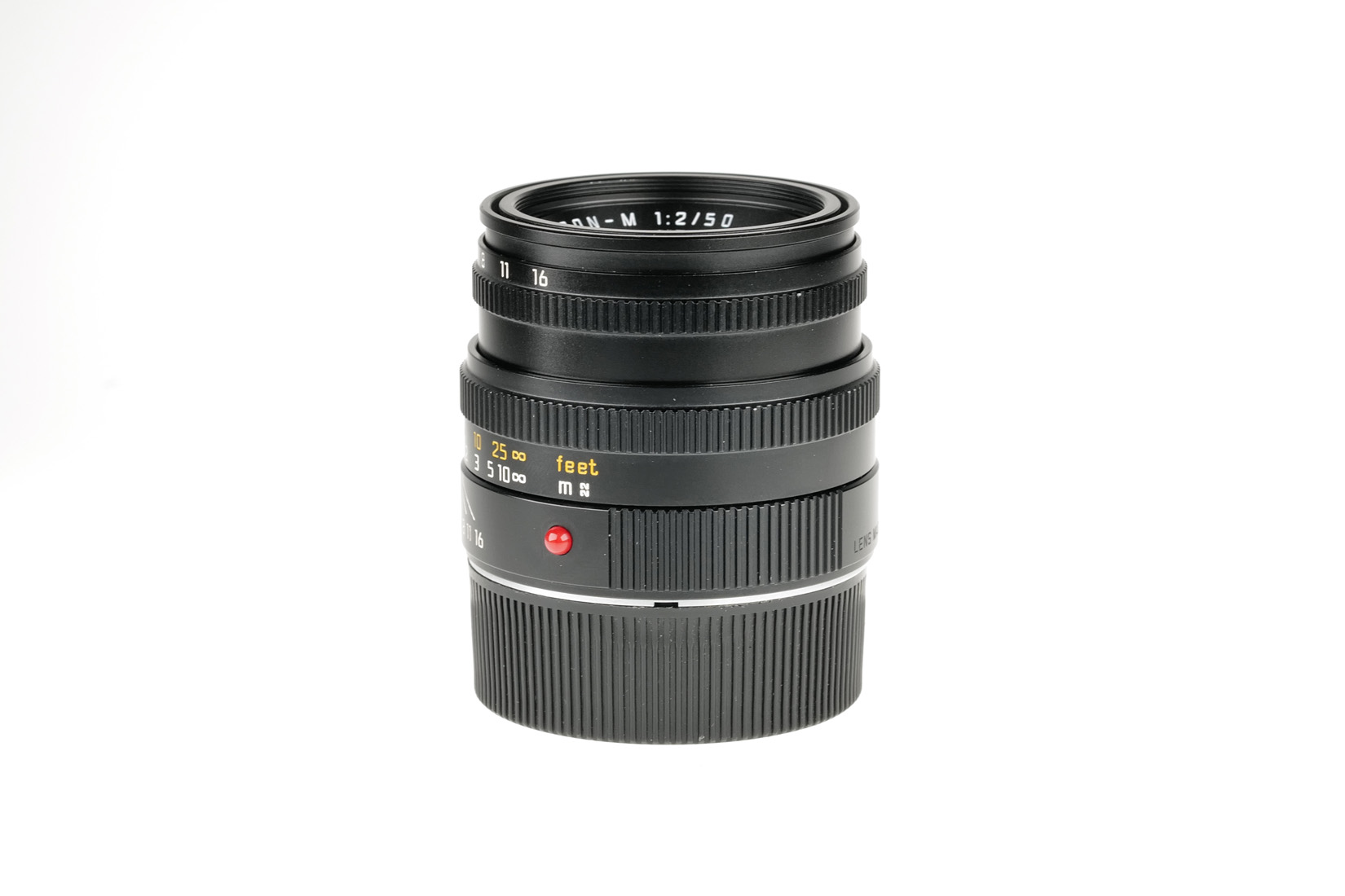 Leica Summicron-M 1:2/50mm, black 11826