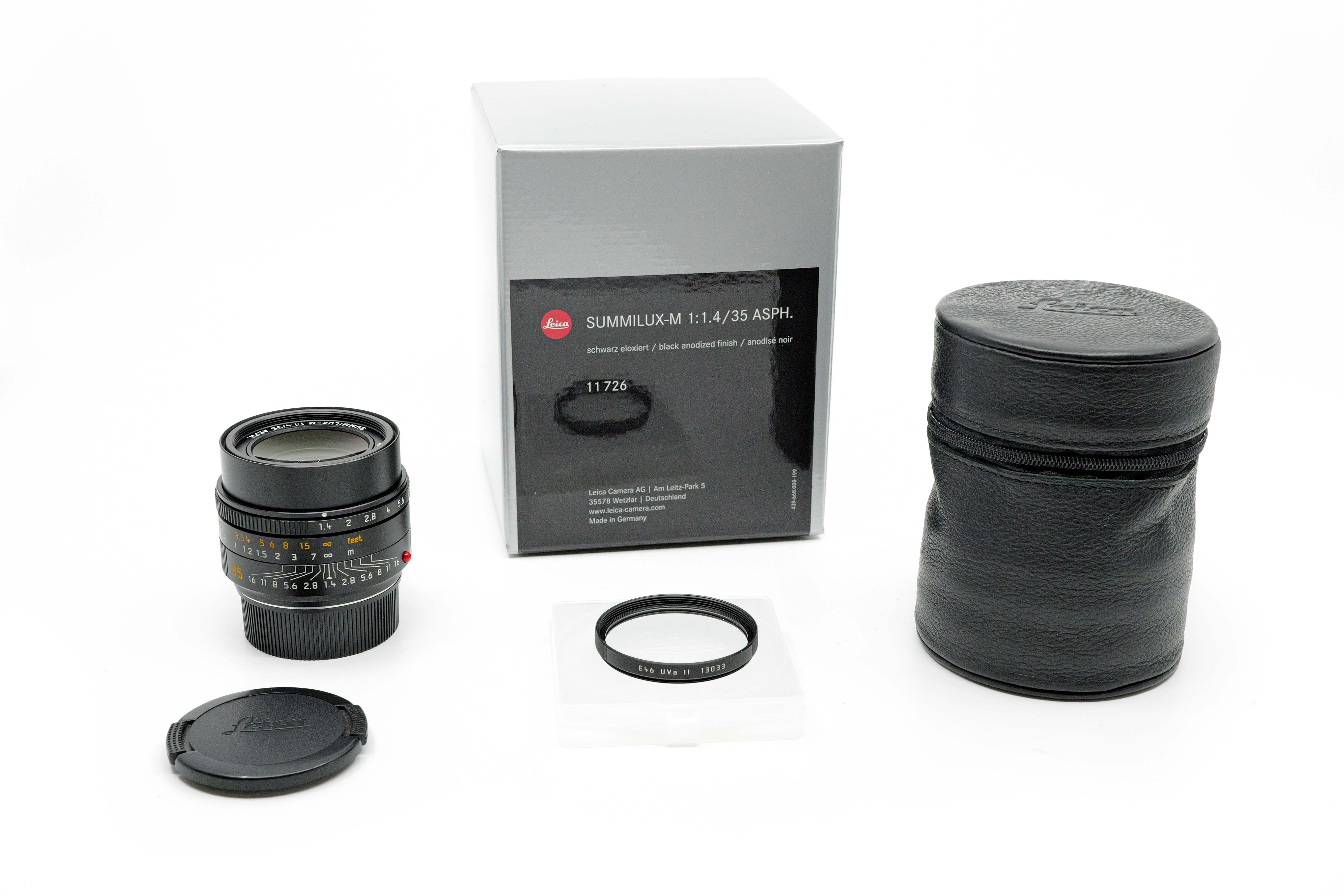 SUMMILUX-M 1:1.4/35 ASPH., black