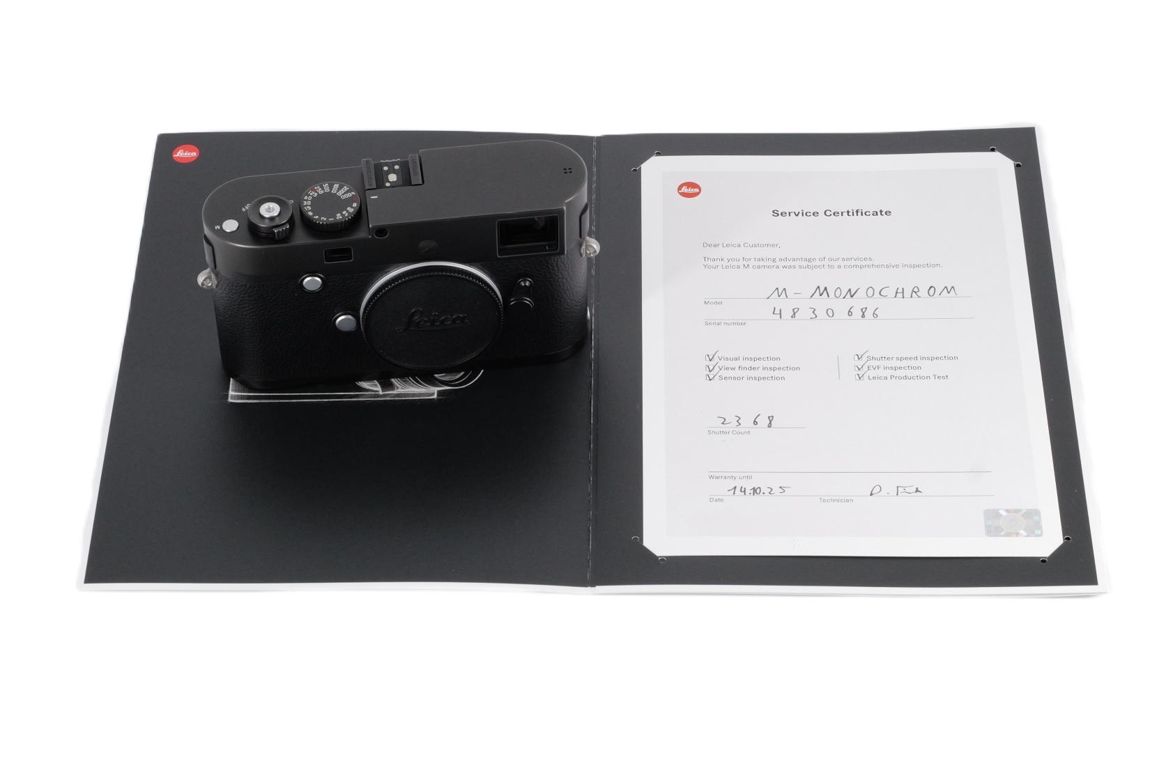 M MONOCHROM (Typ 246), schwarz