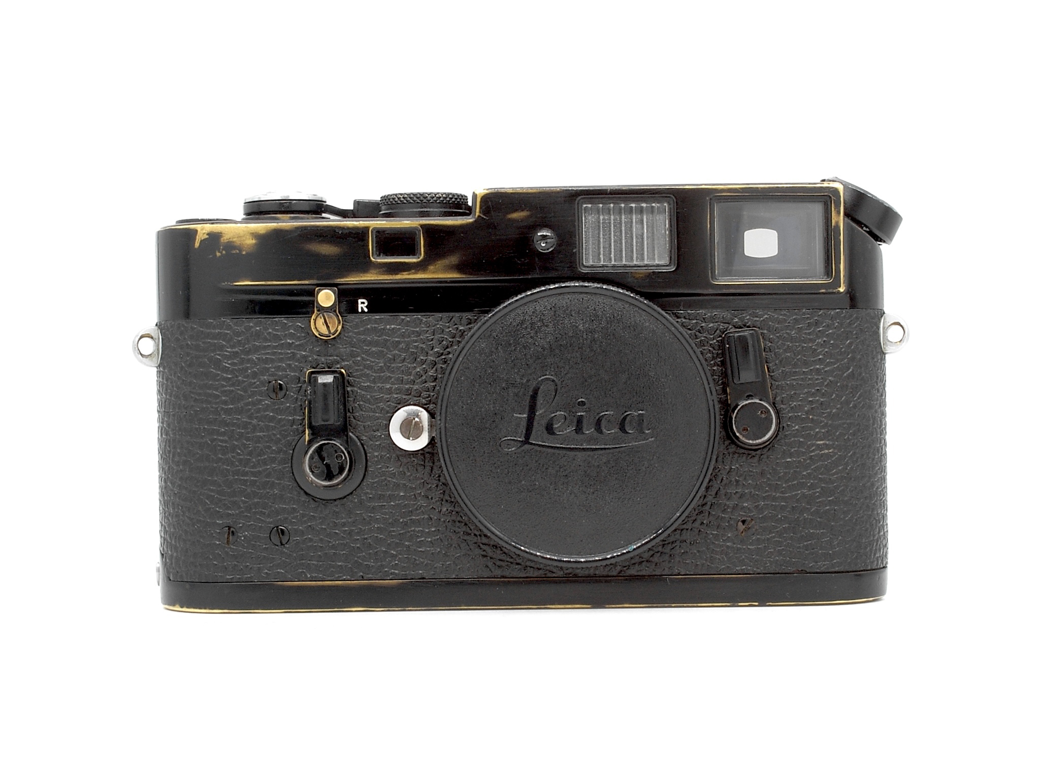 Leica M4 schwarz lackiert Leica M4 schwarz lackiert