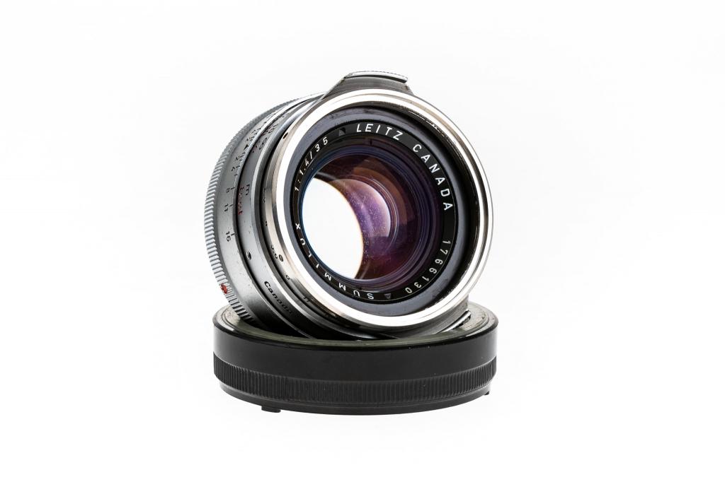 Leica Summilux 1,4/35mm chrome 'steel rim' Leica Summilux 1,4/35mm chrome 'steel rim'
