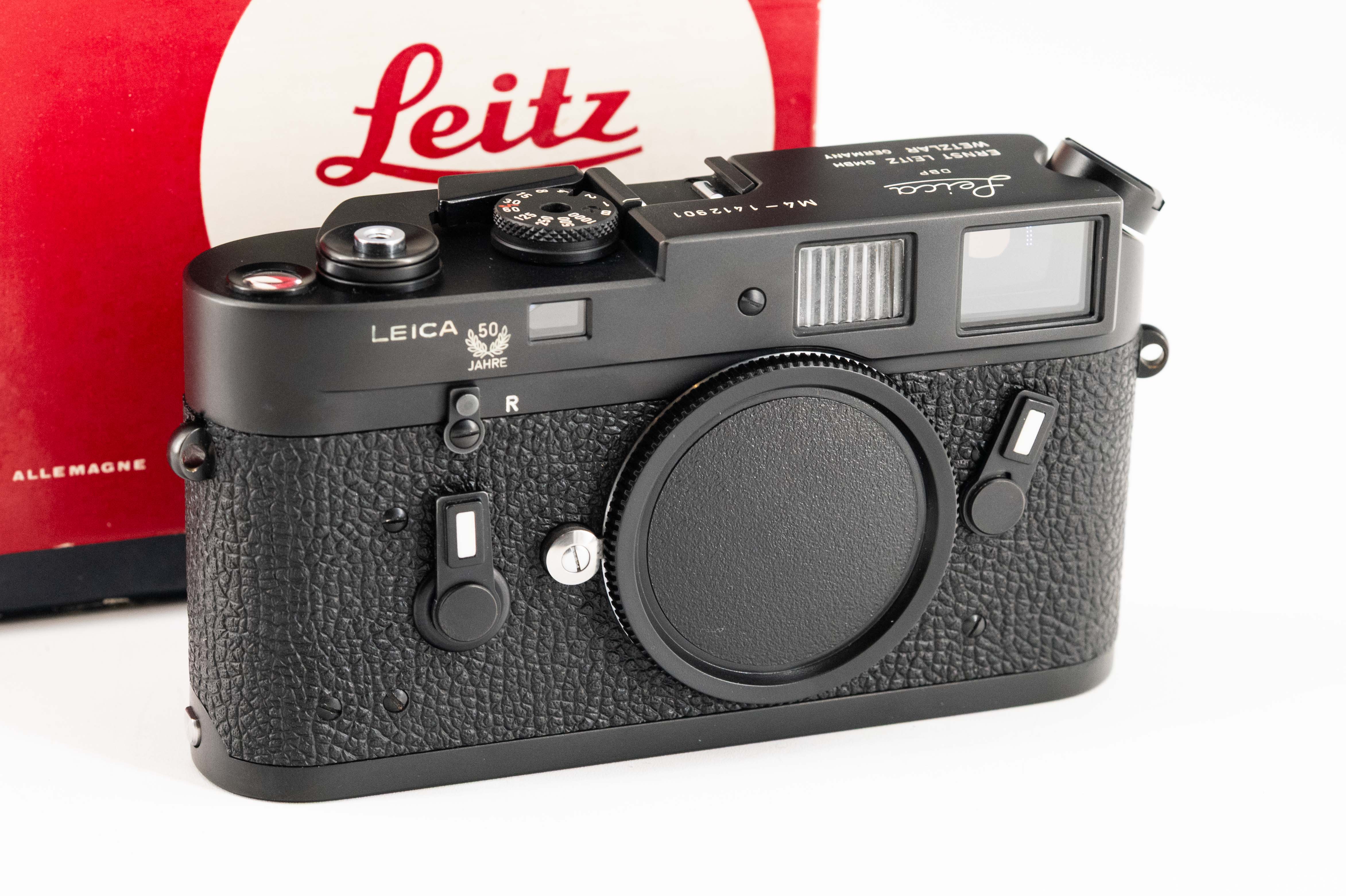 Leica M4 Black Chrome 50 Jahre Edition 10402 Leica M4 Black Chrome 50 Jahre Edition 10402