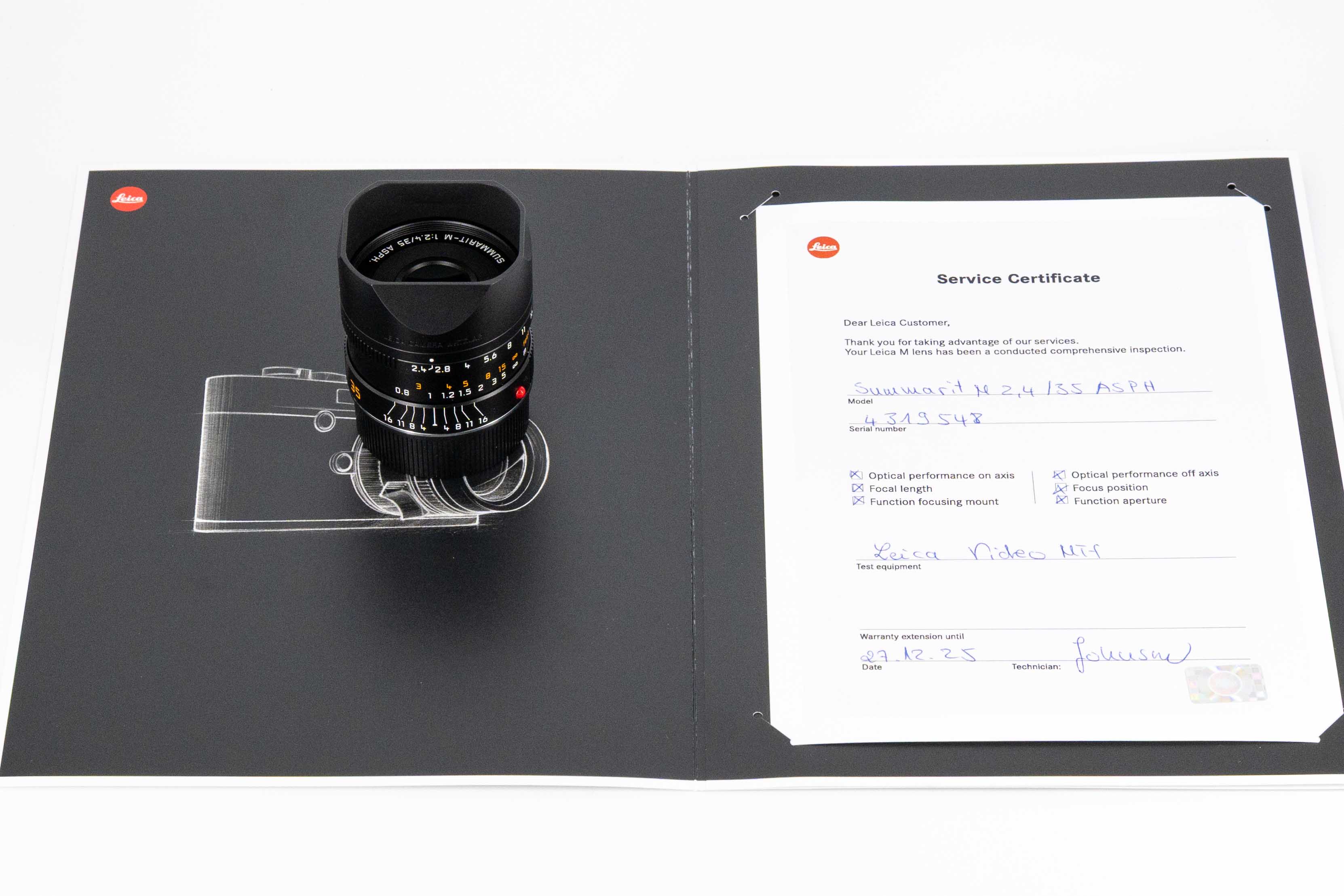 SUMMARIT-M 1:2.4/35mm ASPH., black