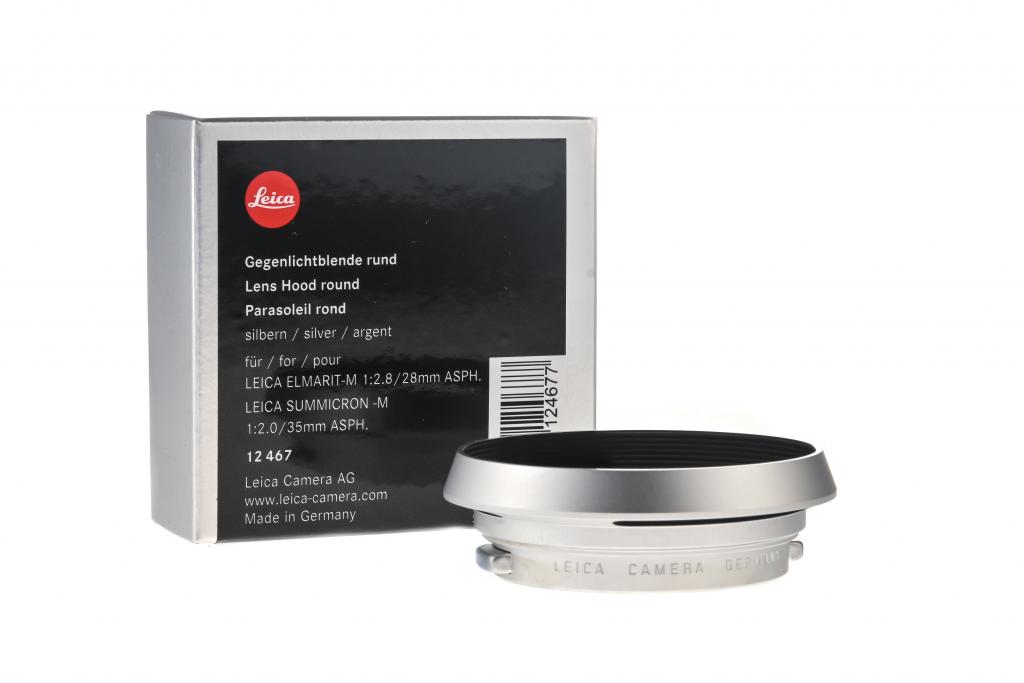 Leica 12467 hood f. Leica M 2/35, 2,8/28 chrome - in like new condition