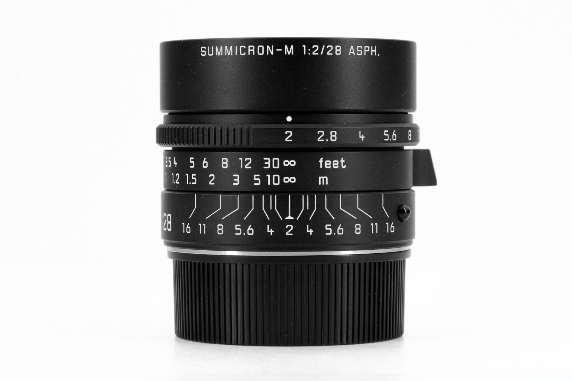 LEICA Summicron-M 2.0/28mm ASPH black „Reporter“ with original packing LEICA Summicron-M 2.0/28mm ASPH black „Reporter“ with original packing