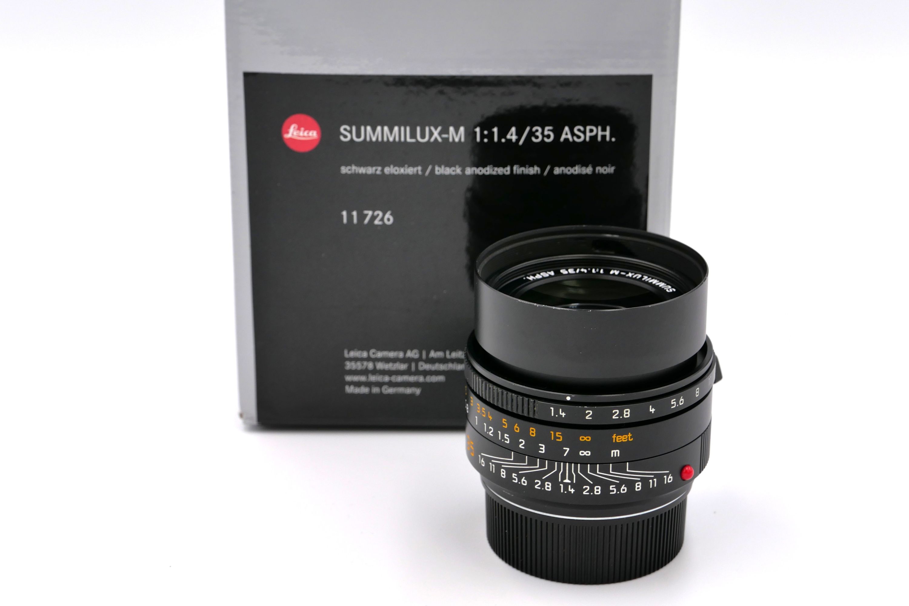 Leica Summilux-M 1:1.4/35 ASPH., Black