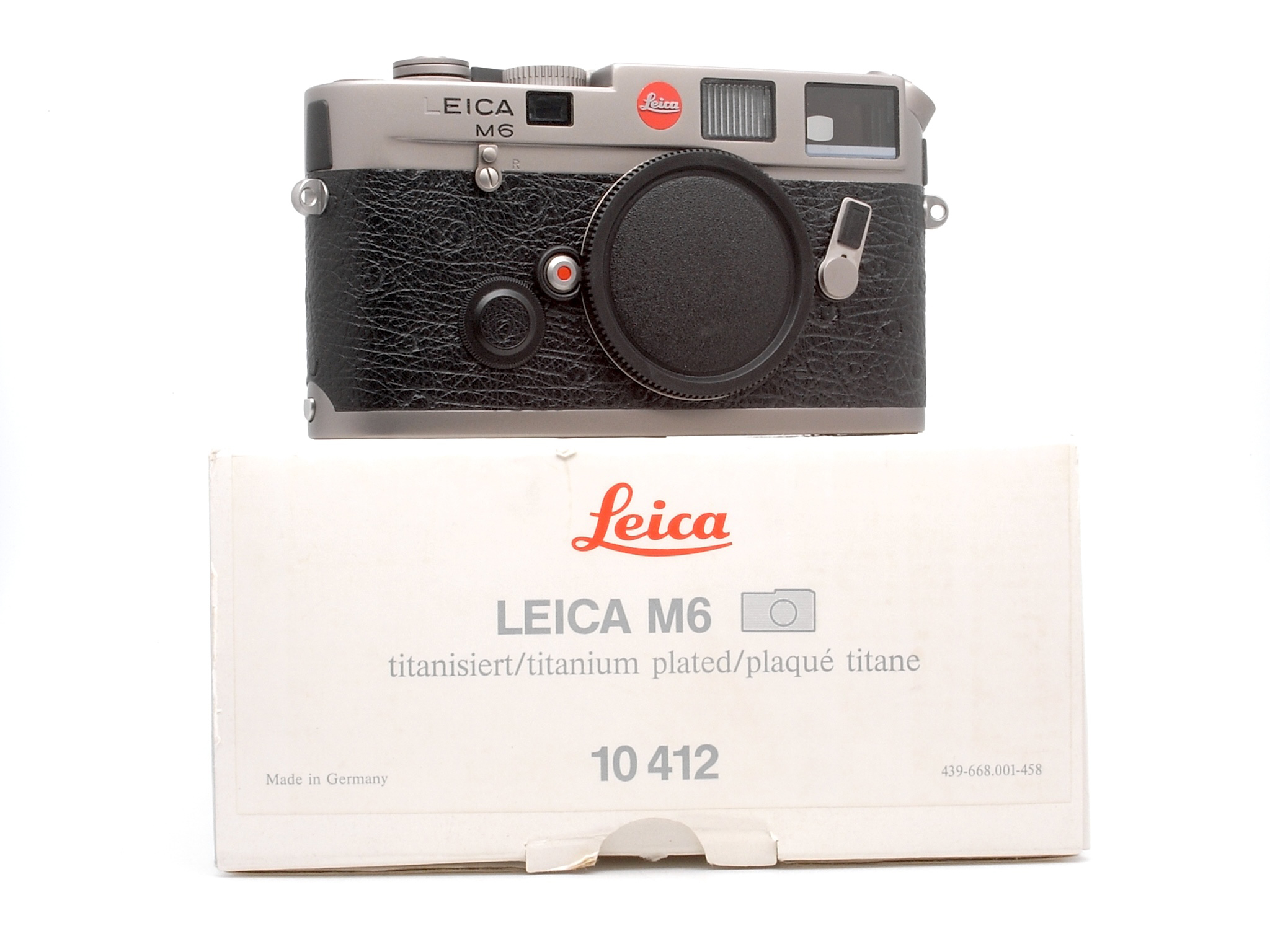 Leica M6 titanium plated