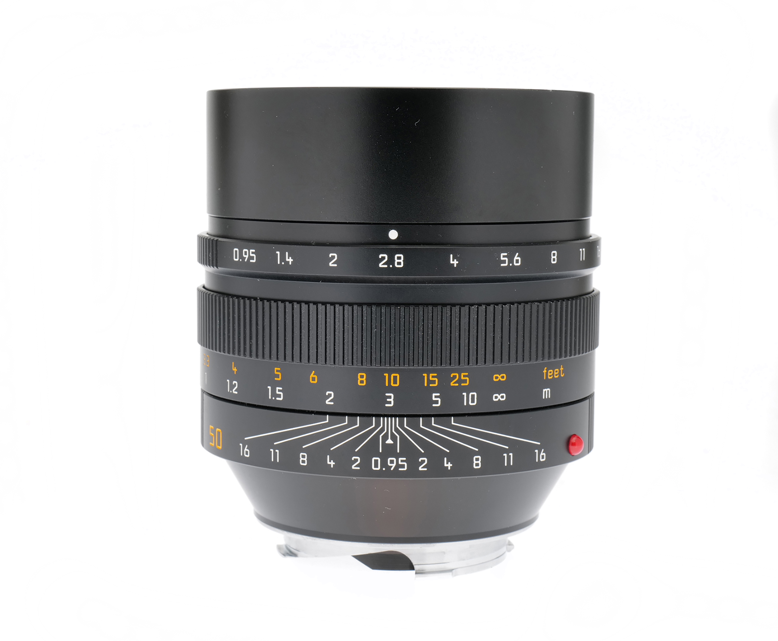 Leica NOCTILUX-M 0.95/50mm ASPH., schwarz. Leica NOCTILUX-M 0.95/50mm ASPH., schwarz.
