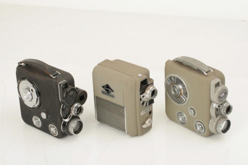 Eumig 8mm Cameras Prototypes