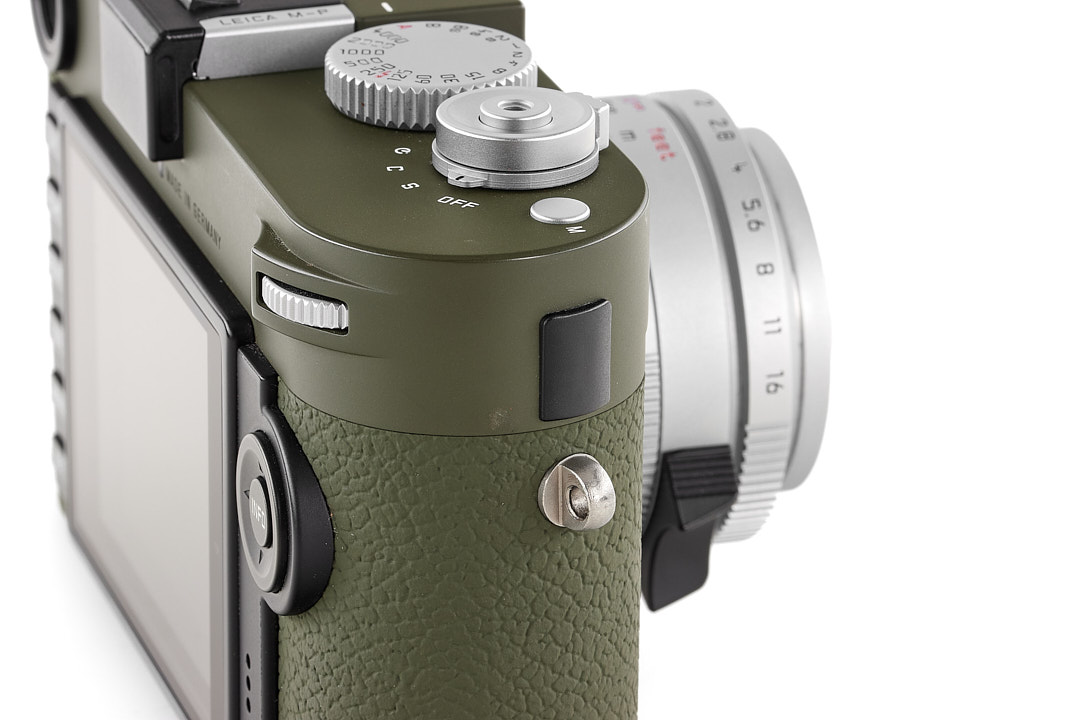 Leica M-P 240 Safari olive Set w. 2/35 silber (10933)
