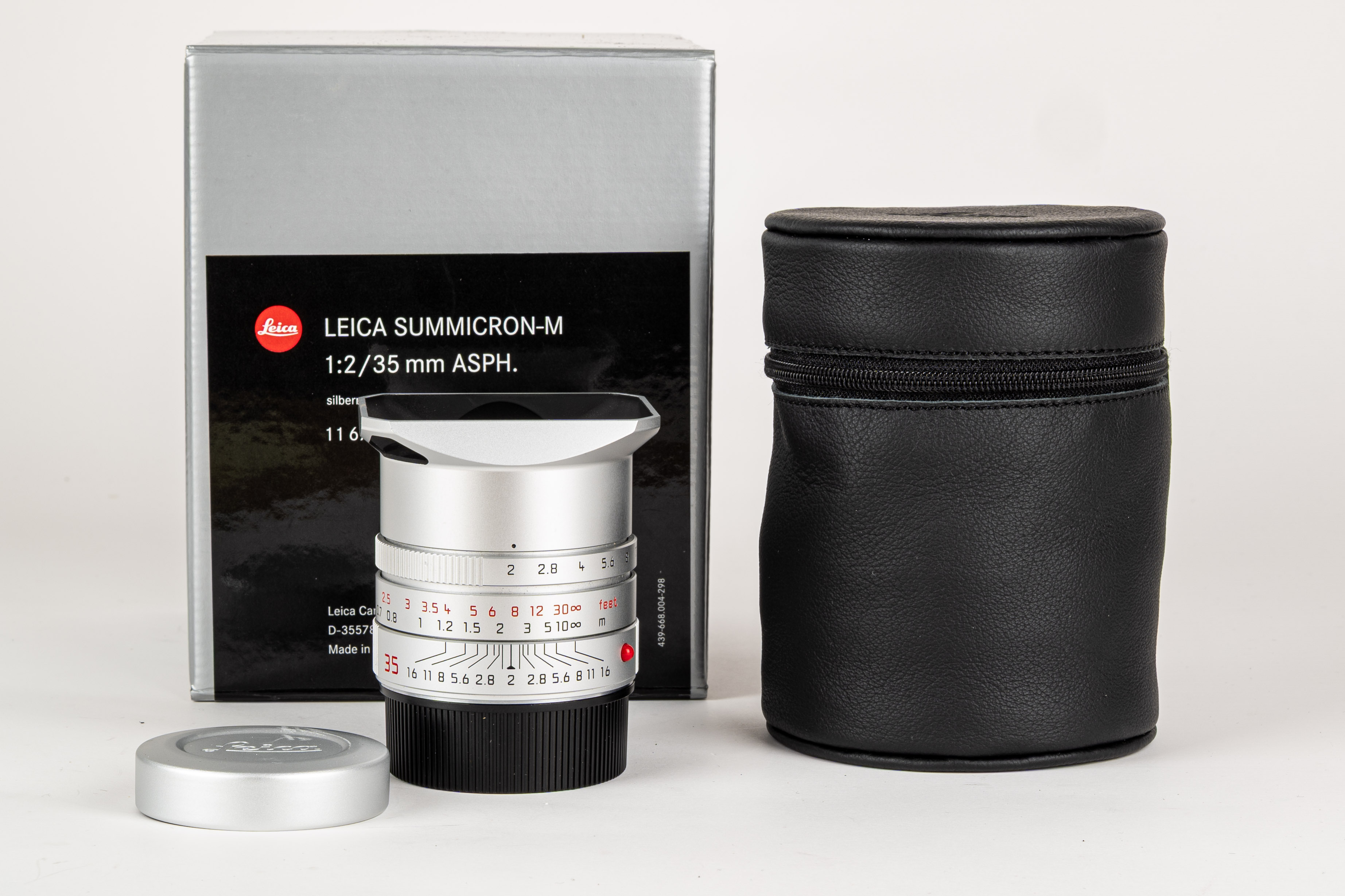 Leica SUMMICRON-M 2/35 mm ASPH., silver anodized