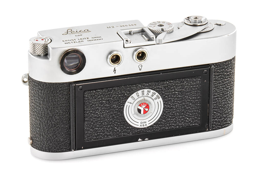 Leica M2 chrome button rewind outfit