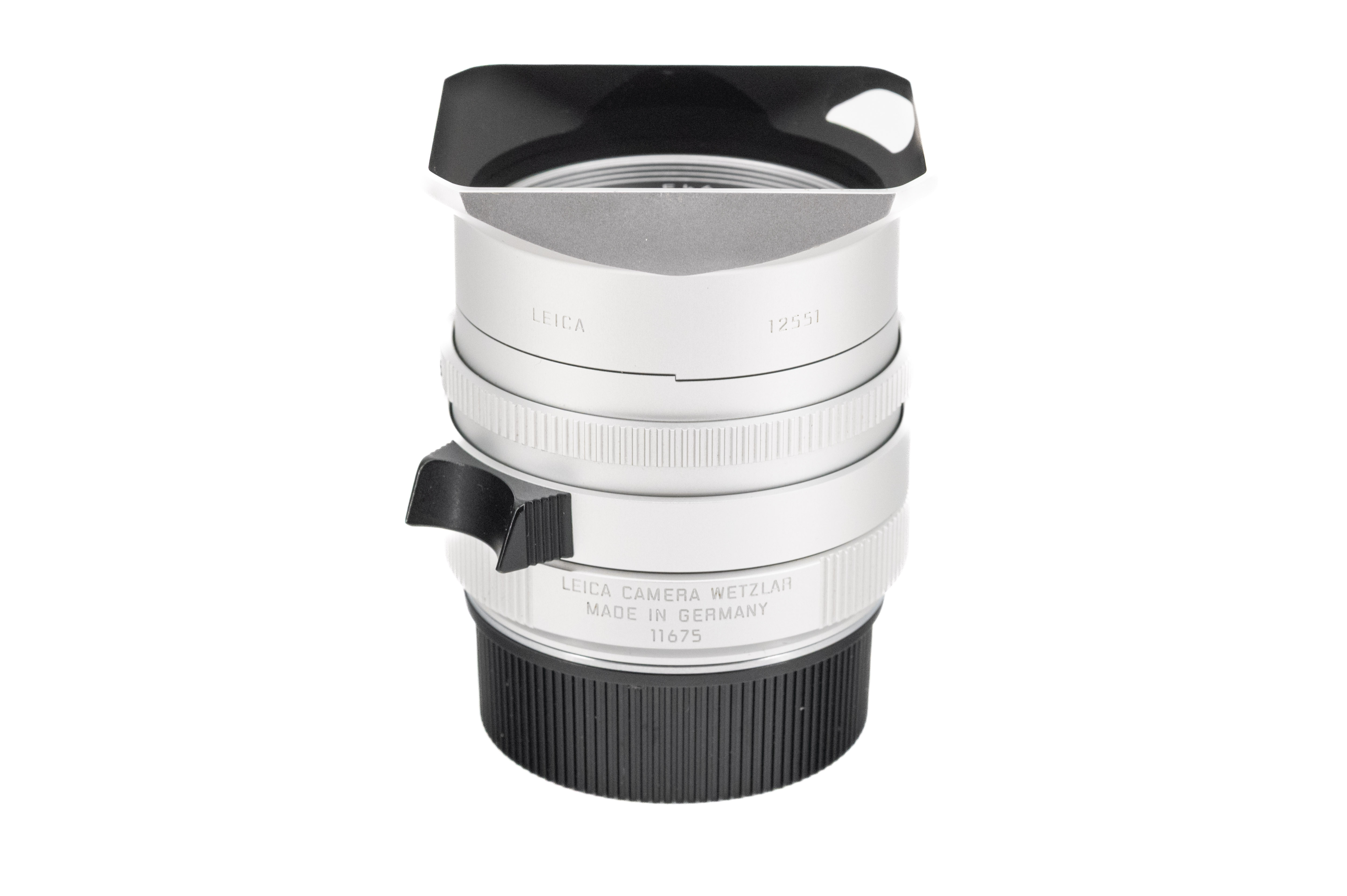 Leica Summilux-M 35mm f/1.4 ASPH FLE Silver Anodised 11675