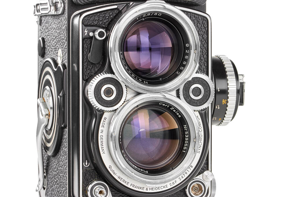 Rolleiflex 2,8F Planar White Face