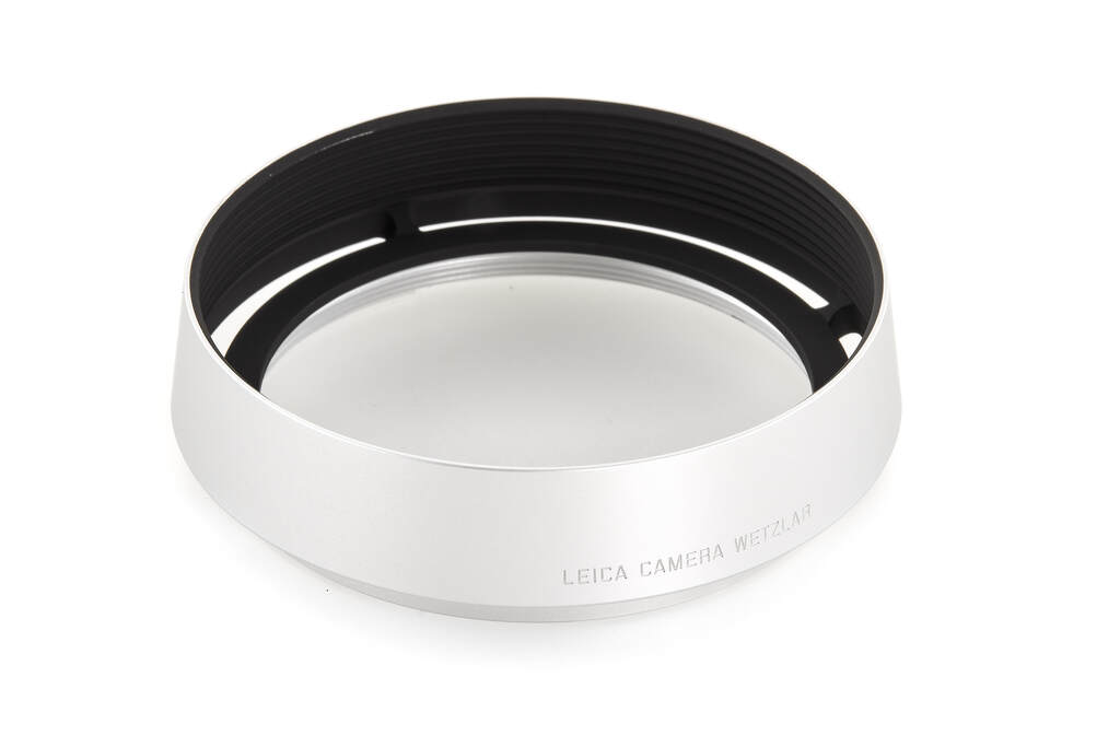 Leica Lens Hood 19658 Q3 silver - like new with 2 years guarantee