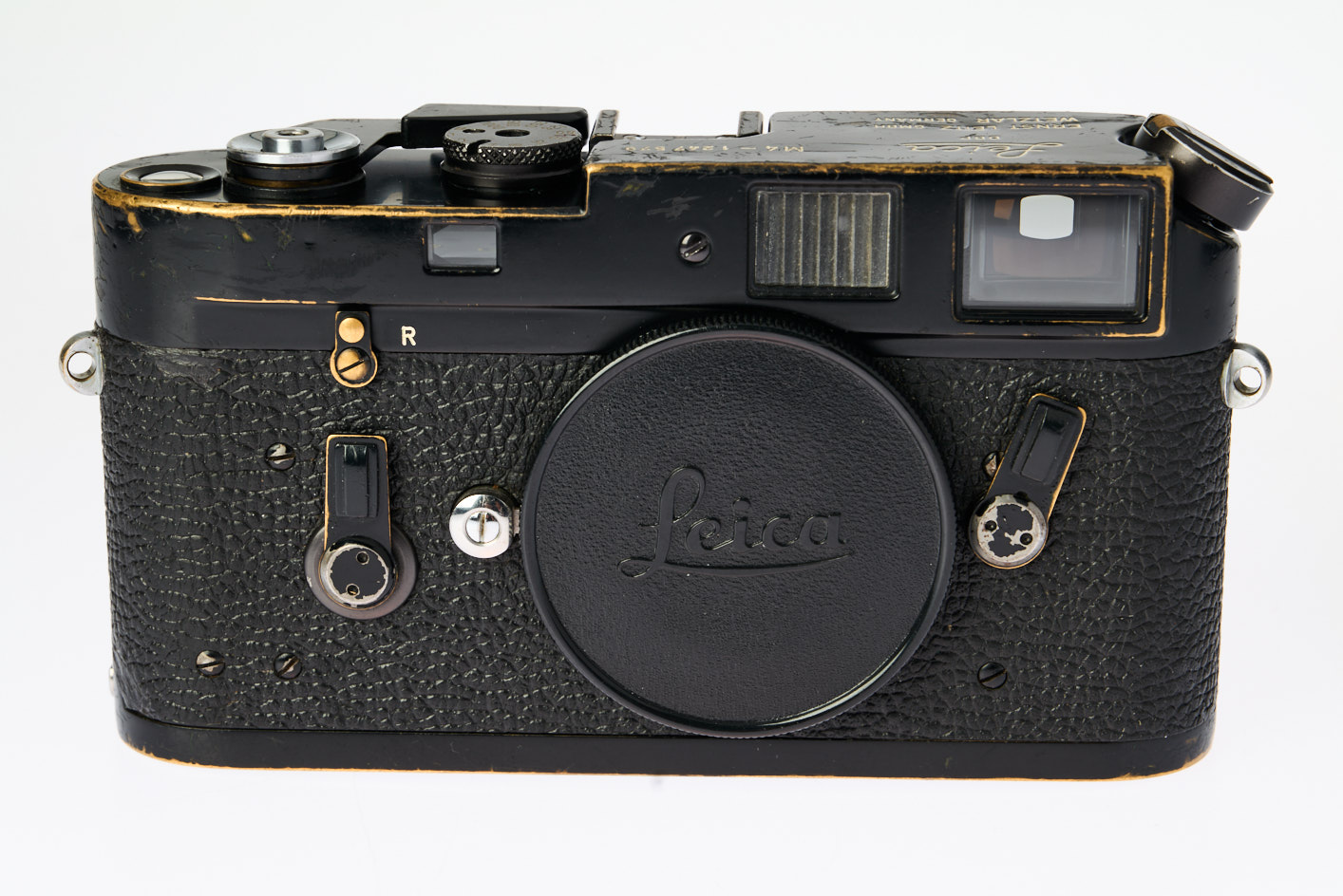 Leica M4 schwarz lackiert