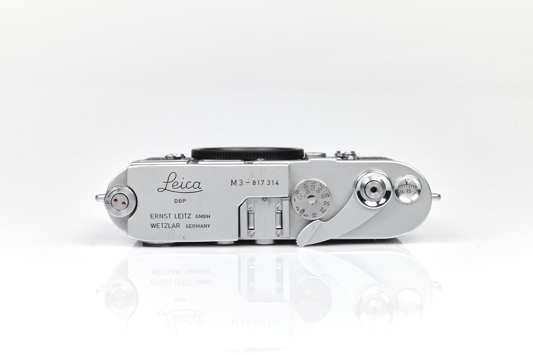 Leica M3 silver chrome plated
