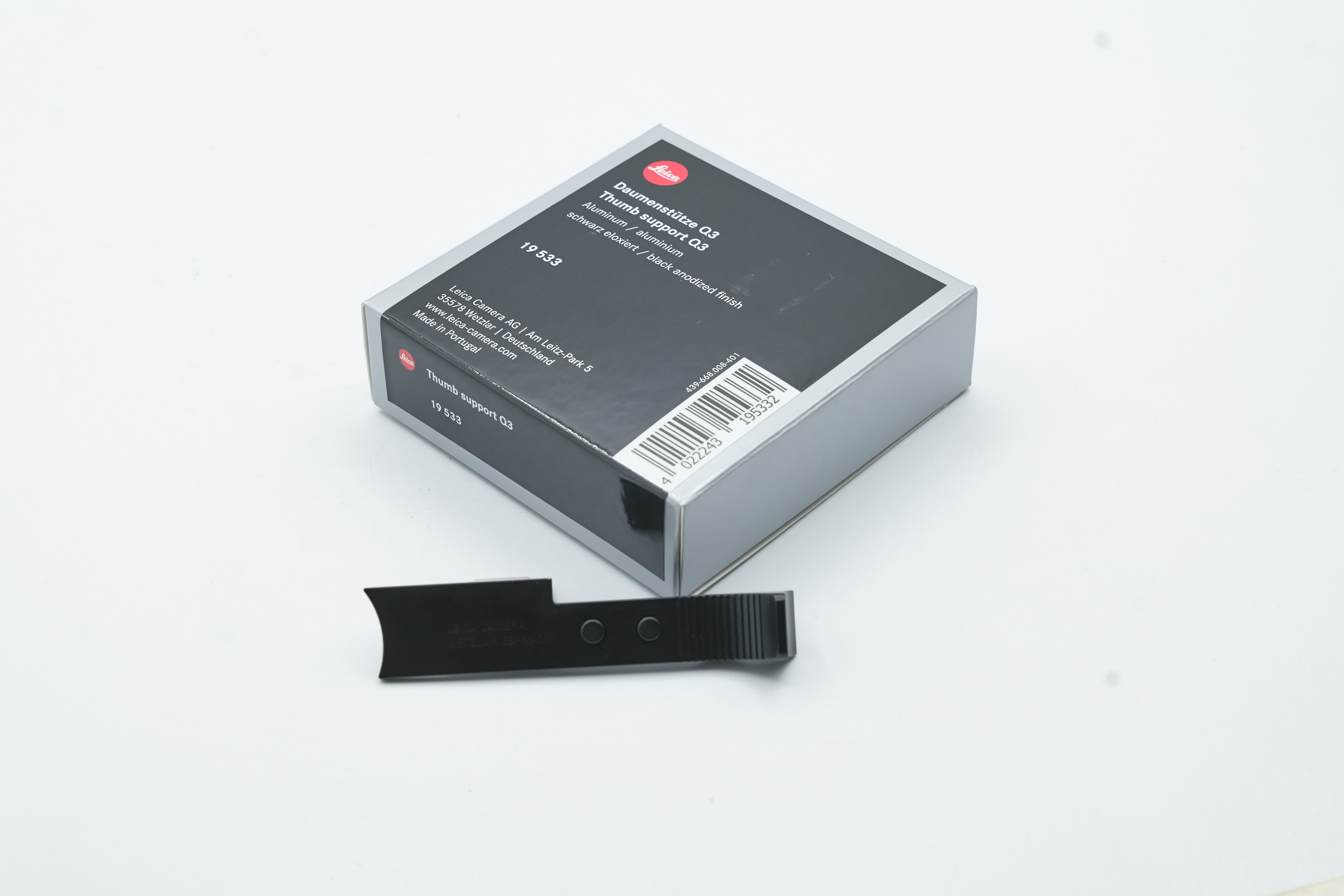 Thumb support for Q3, black - 19533