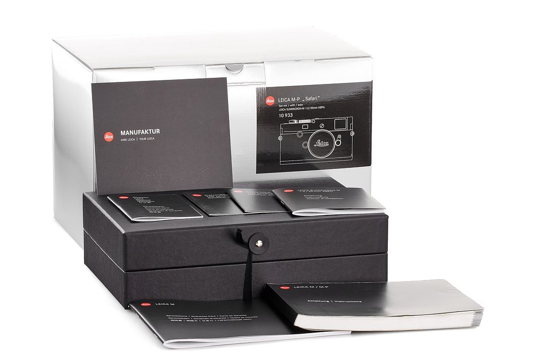 Leica M-P 240 Safari olive Set w. 2/35 silber (10933)