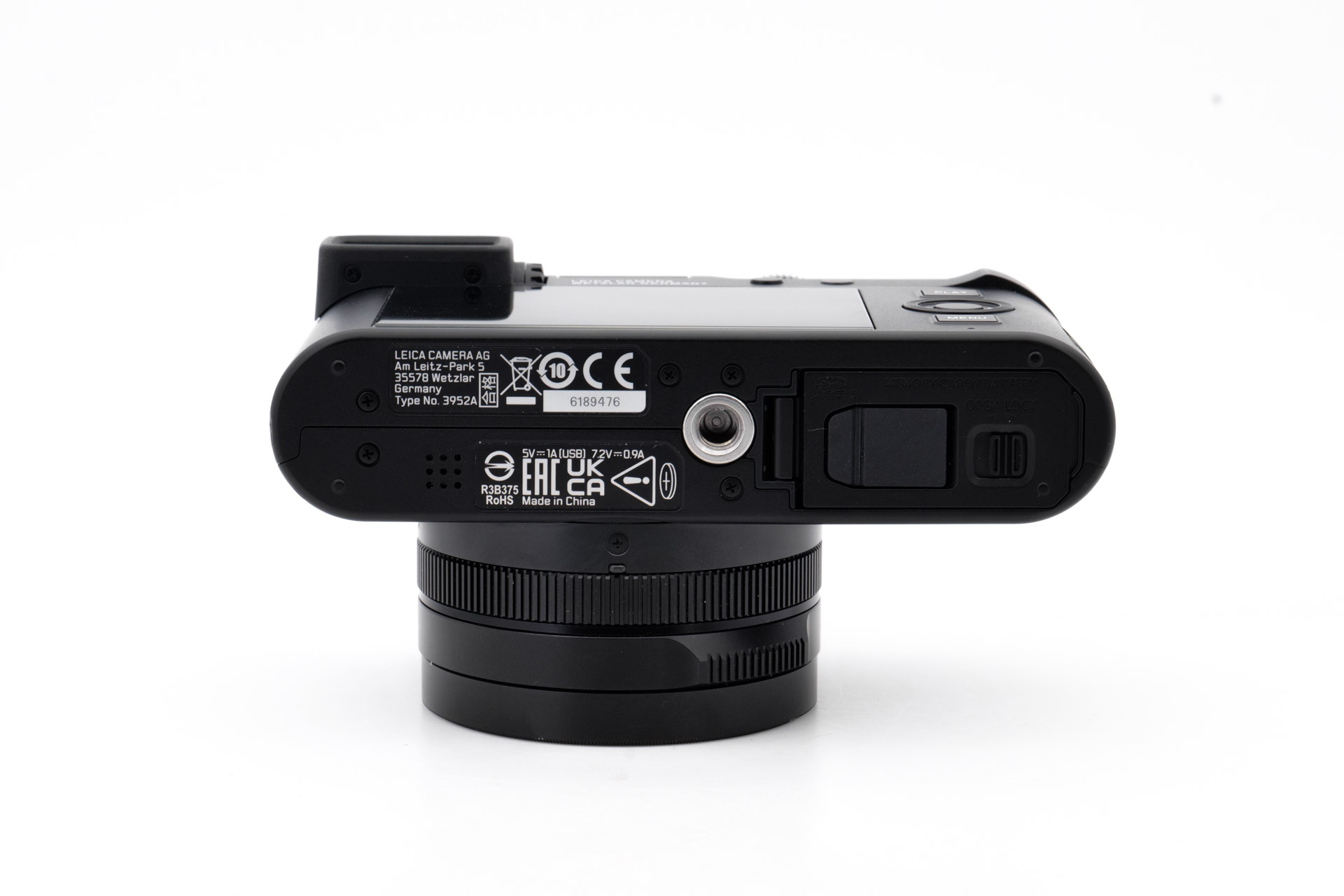 Leica D-LUX 8, black lacquered