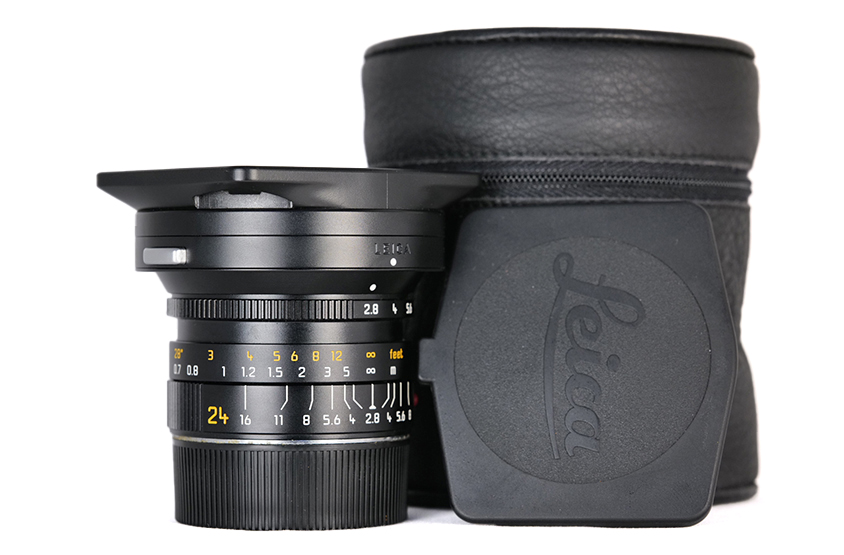 LEICA ELMARIT-M 1:2,8/24mm ASPH., black anodized 11878