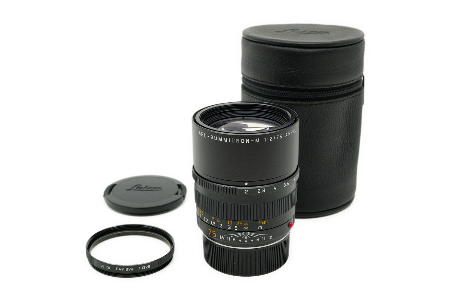 Leica APO-SUMMICRON-M 2/75 ASPH Black