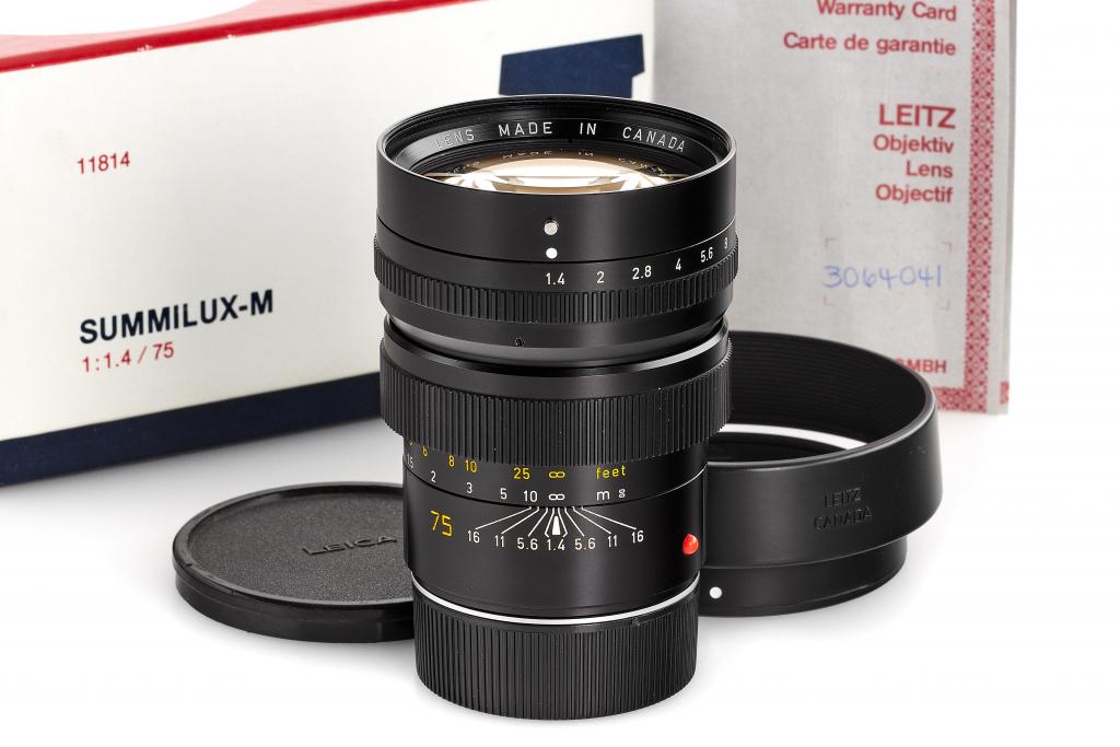 Leica Summilux 11814 1,4/75mm
