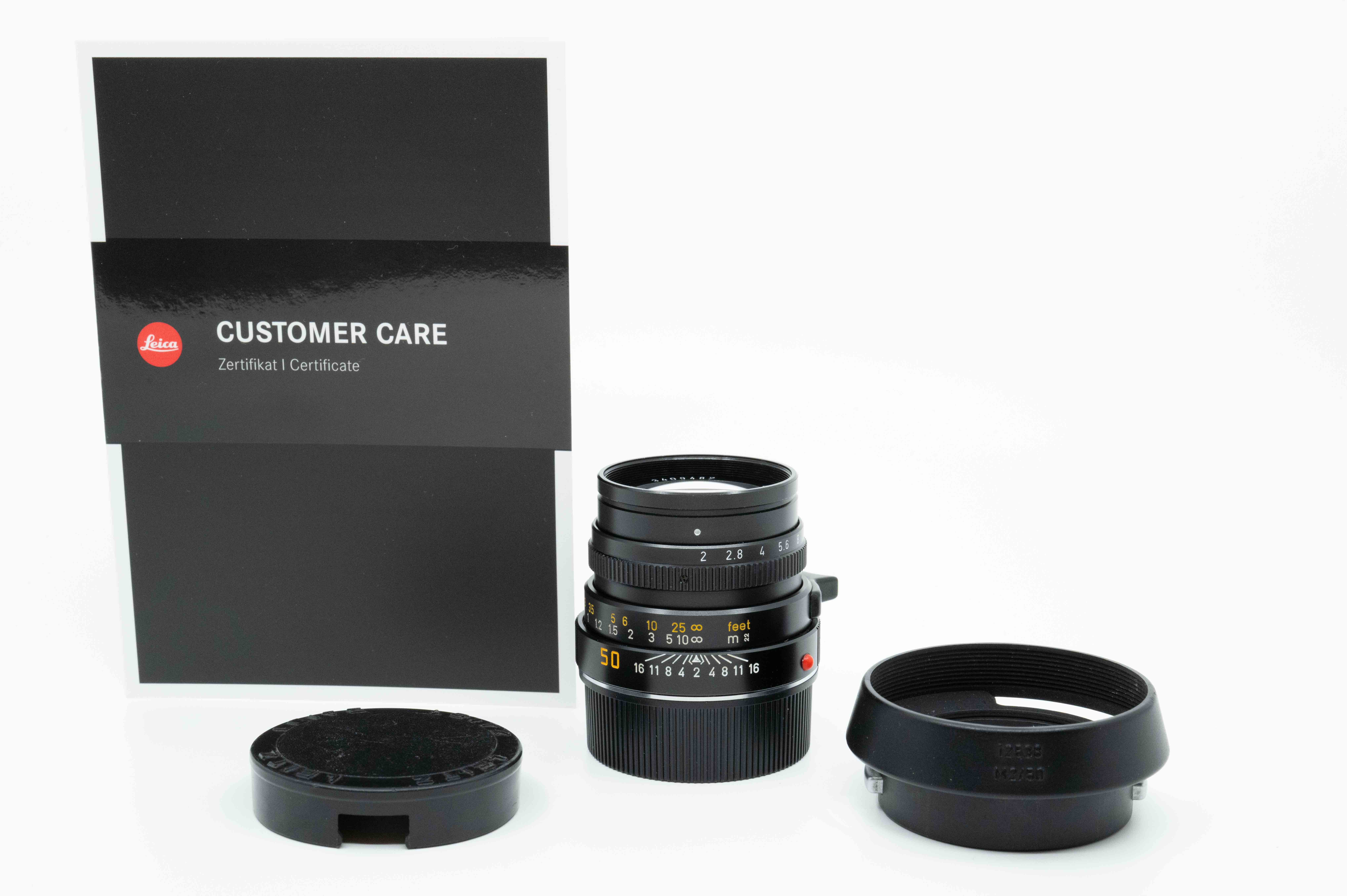 Leica 2/50 Summicron-M V4 (11819)