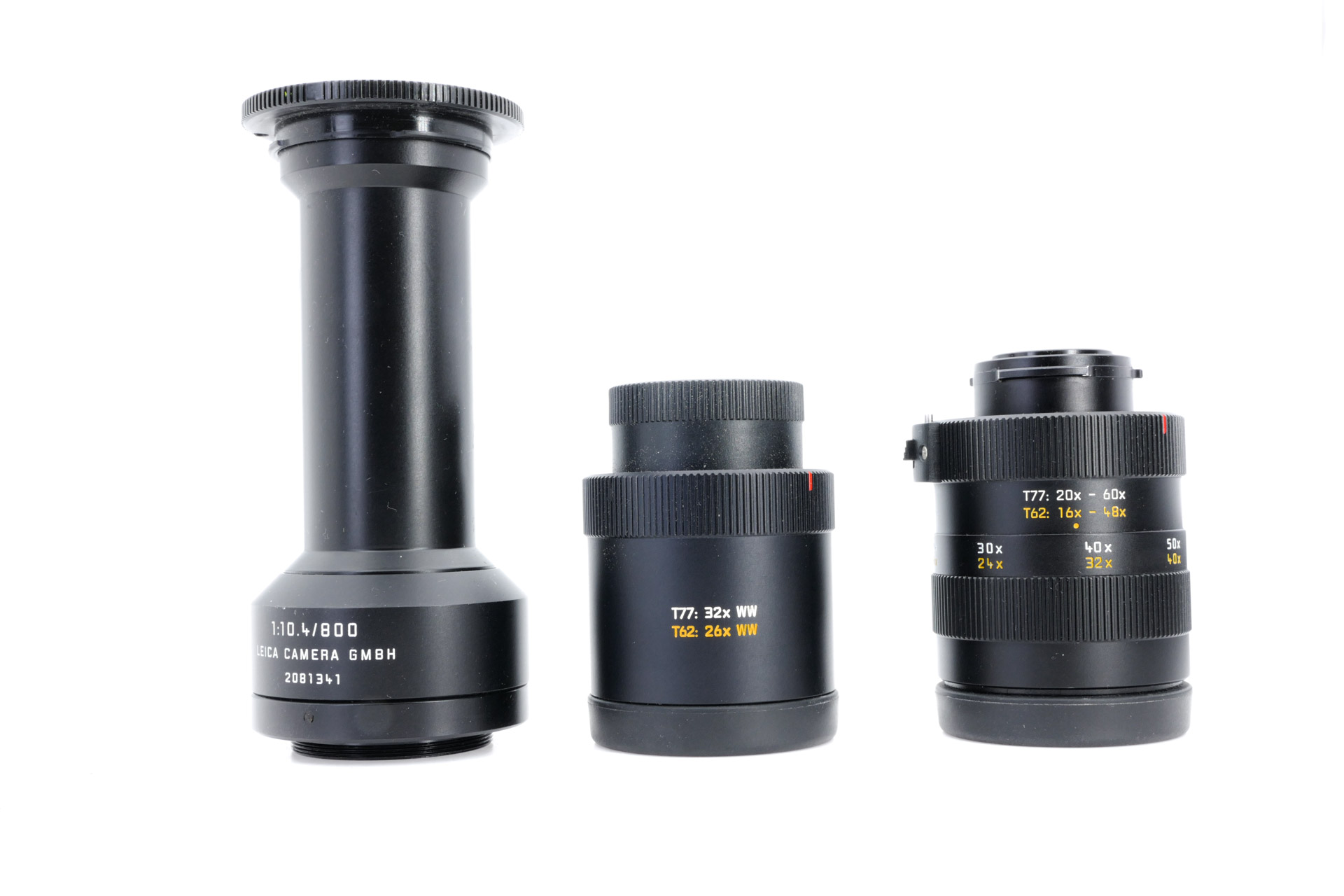 LEICA Televid 62 straight view + 2 eyepieces + T2 adapter