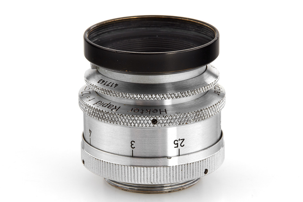 Ernst Leitz Wetzlar f. C-mount 2,7cm/1,4 Hektor Rapid