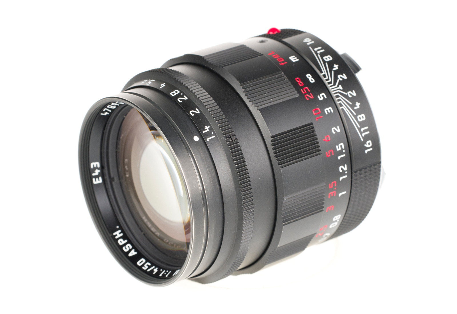 Leica Summilux-M 1:1,4/50mm ASPH., schwarz verchromt 11688