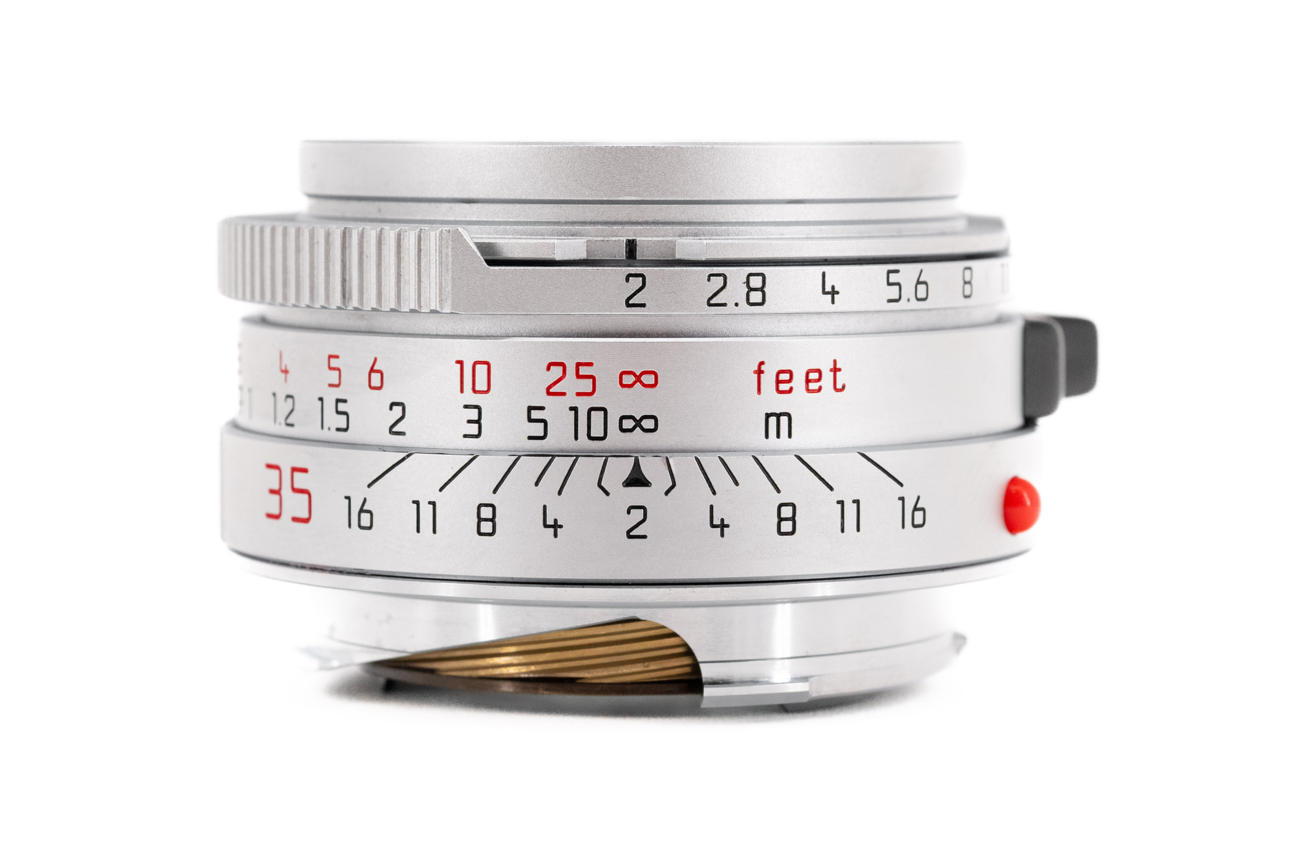 Leica Summicron-M 35mm f/2 V4 Silver Chrome 11311