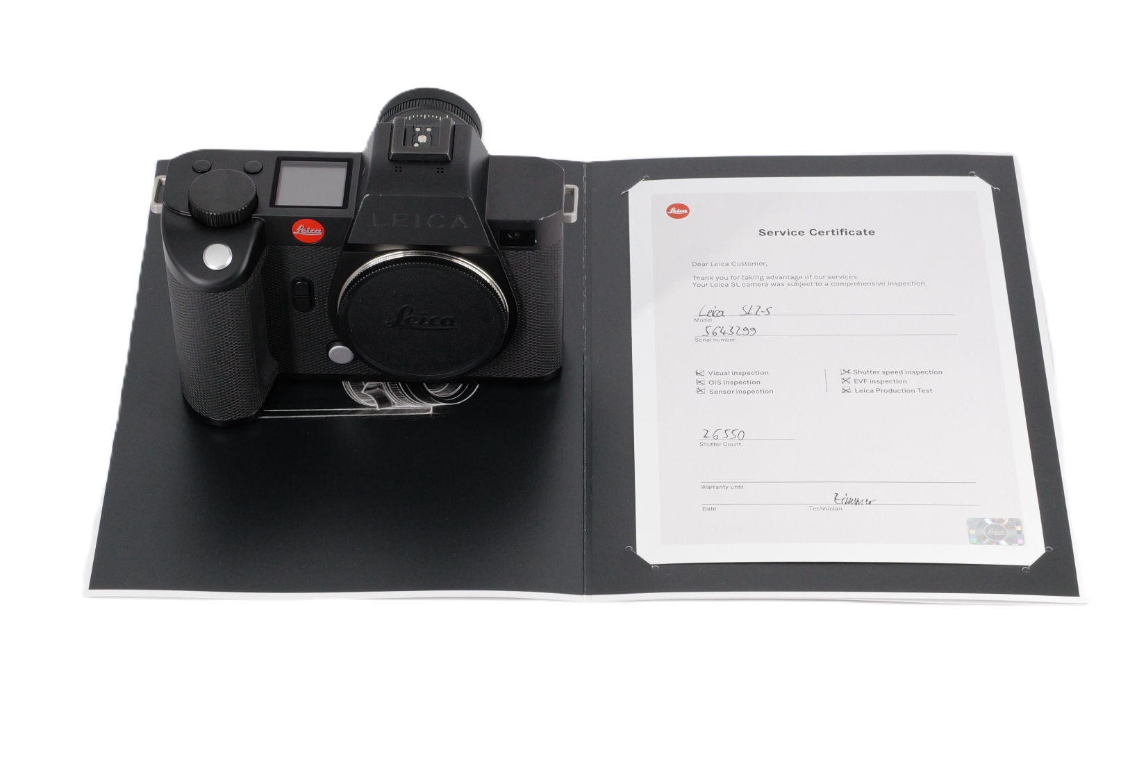 SL2-S, schwarz, Version E/U/JP