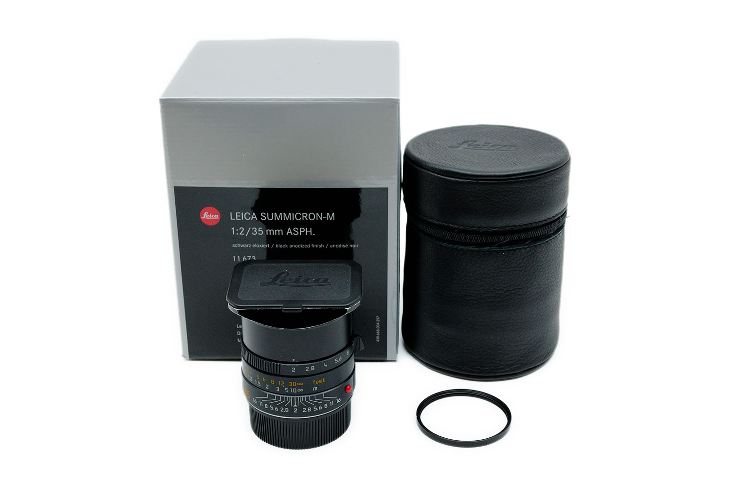 Leica SUMMICRON-M 2/35mm ASPH., black, Ex-demo (11673)