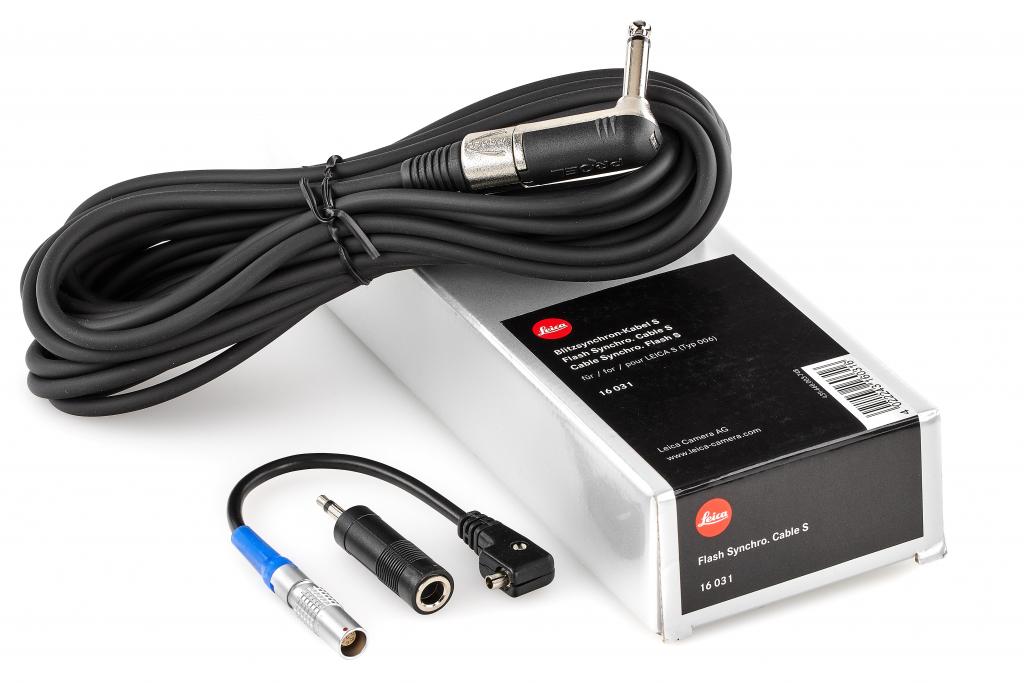 Leica 16031 flash synchro cable f. Leica S (Typ 006) - like new with full guarantee