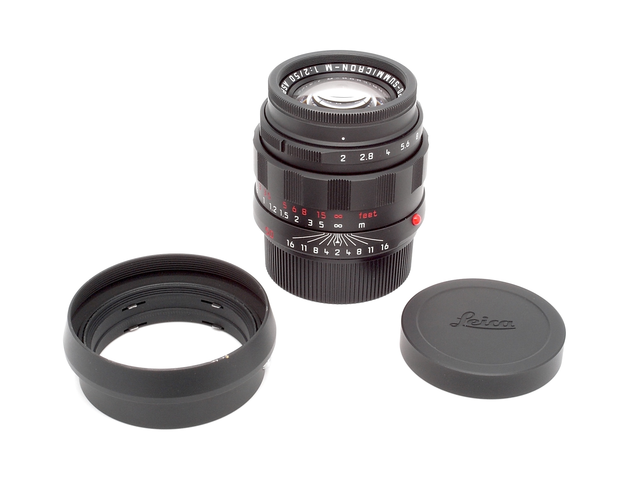 Leica APO-Summicron-M 2,0/50 ASPH. black chrome finish