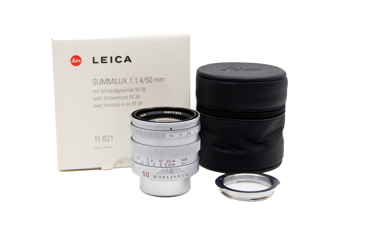 Leica SUMMILUX-M39 1.4/50 silver (11621)