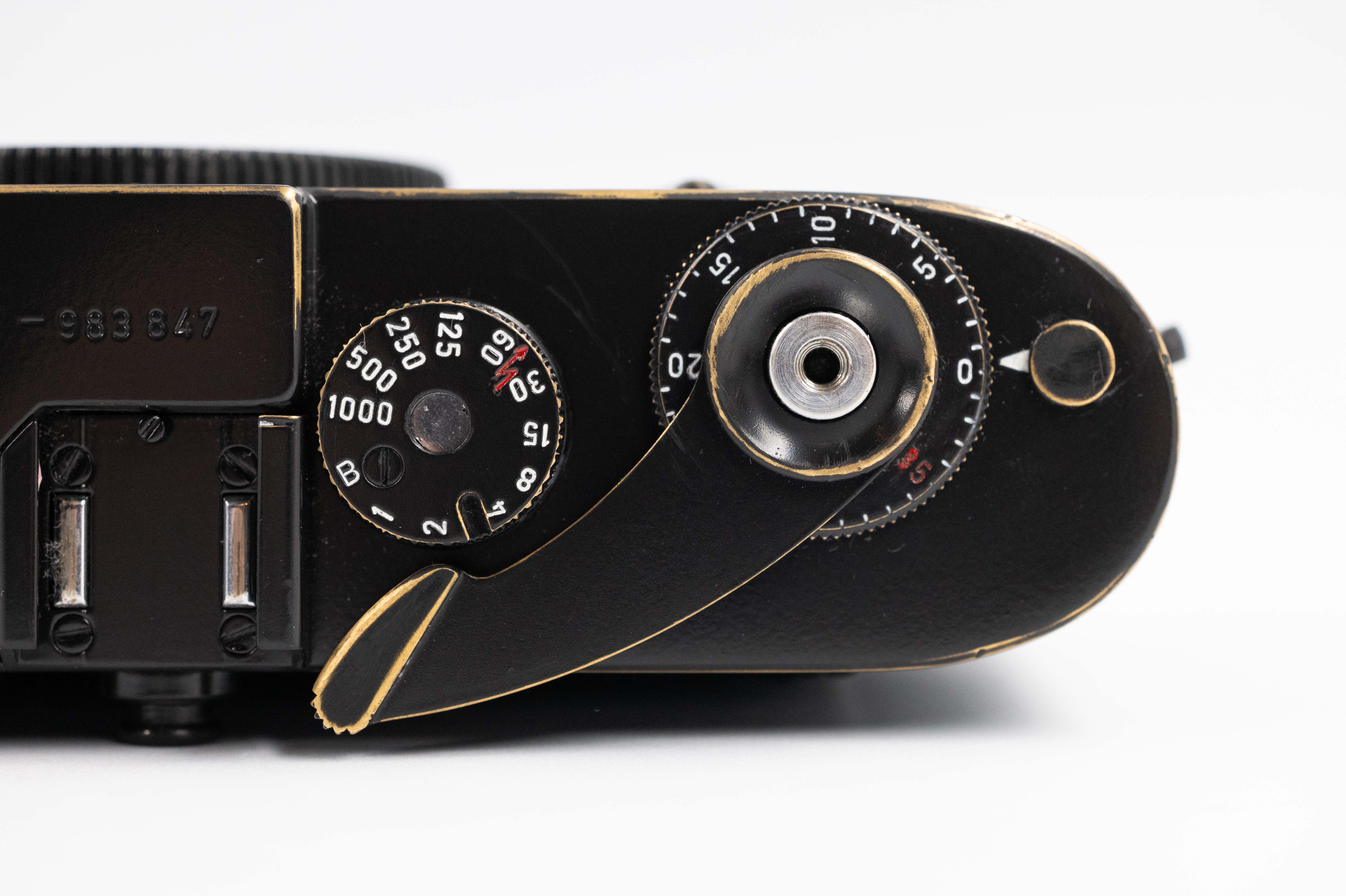Leica M2 Black Repaint 10308