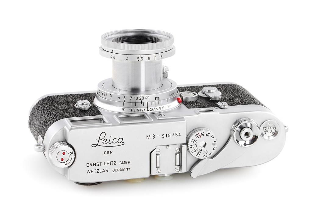 Leica M3 chrome Double Stroke outfit CLA