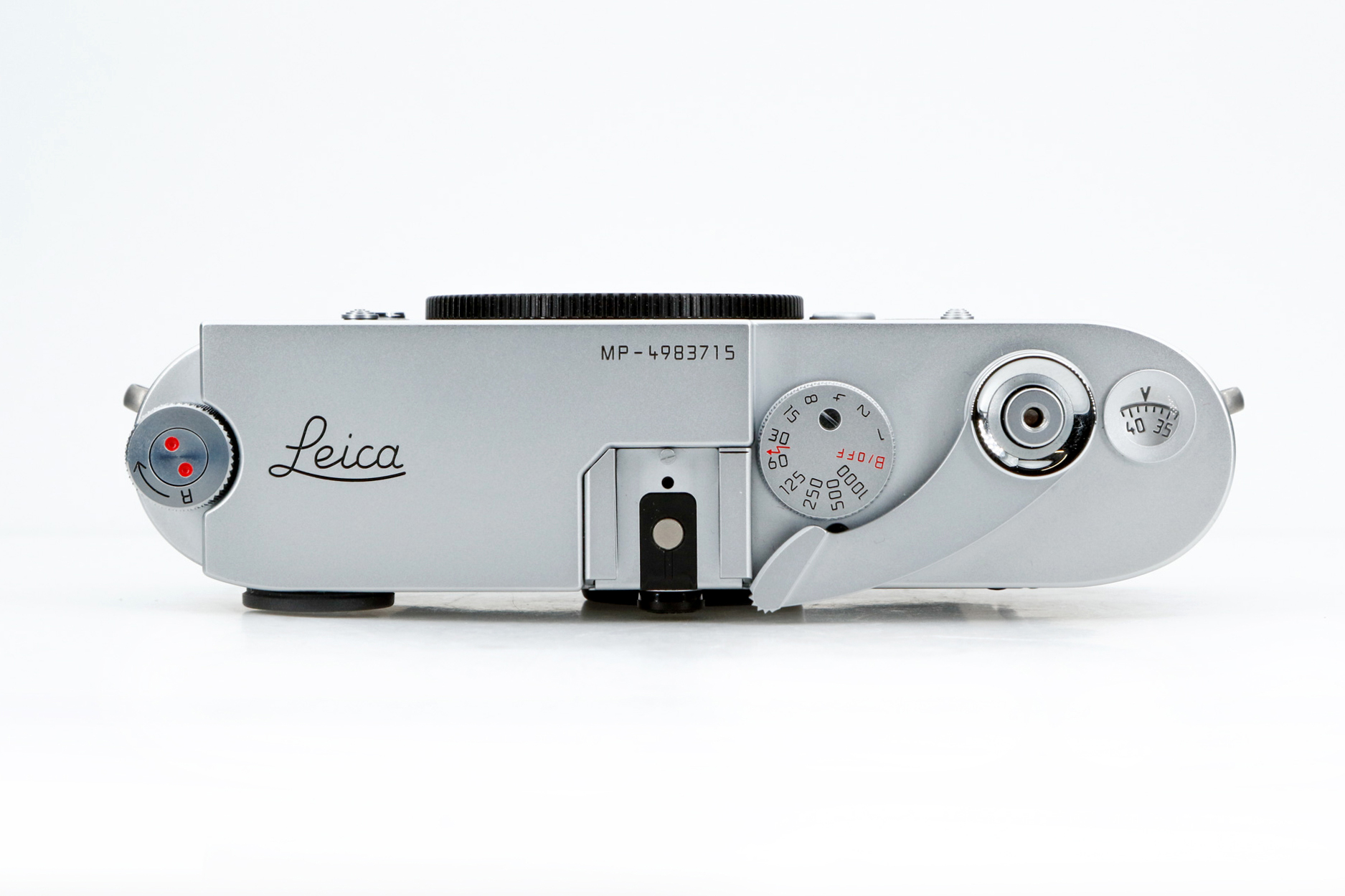 LEICA MP 0.72 silver chrome plated with packaging