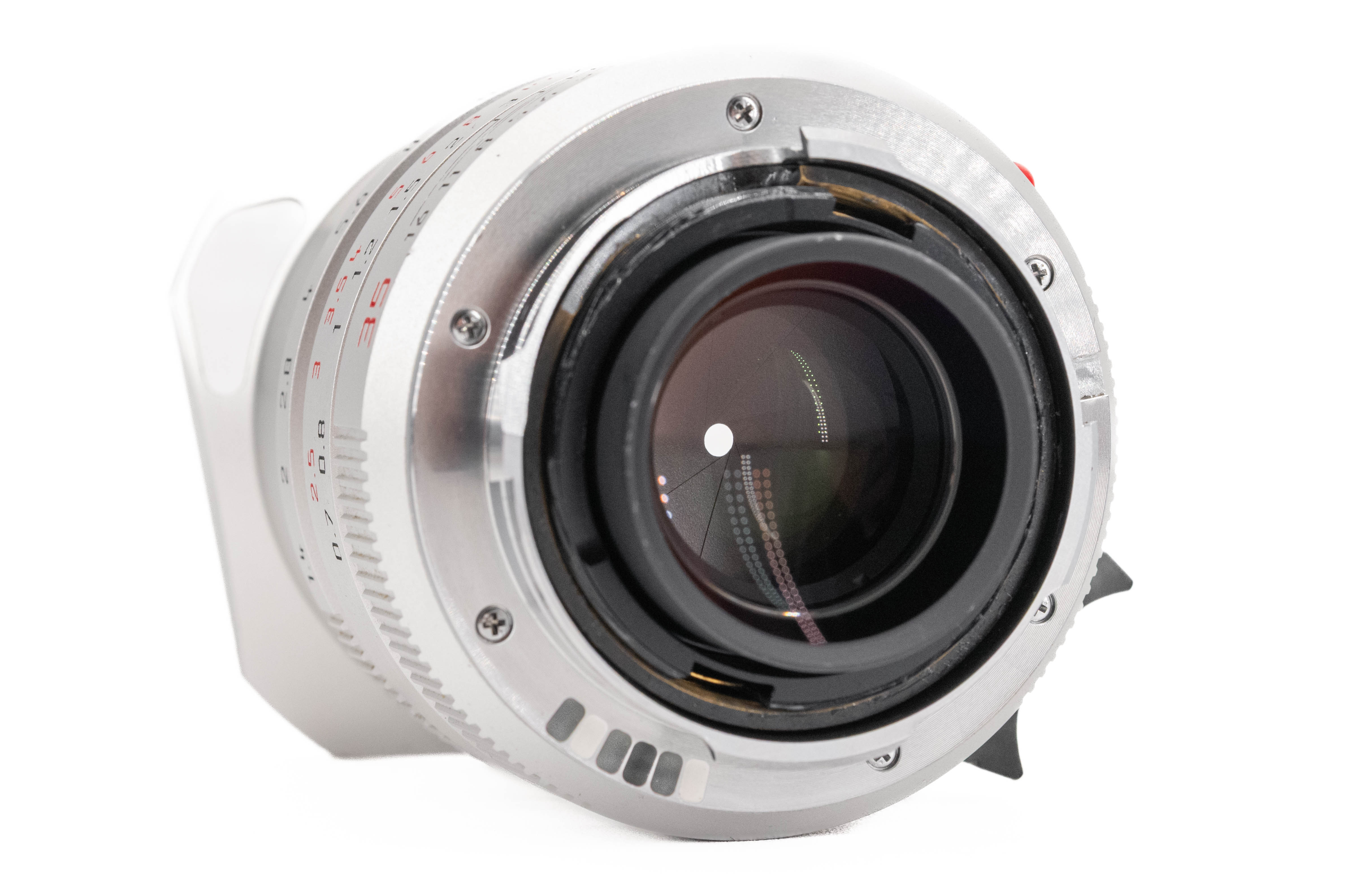 Leica Ex-Demo Summilux-M 35mm f/1.4 ASPH FLE Silver Anodised 11675